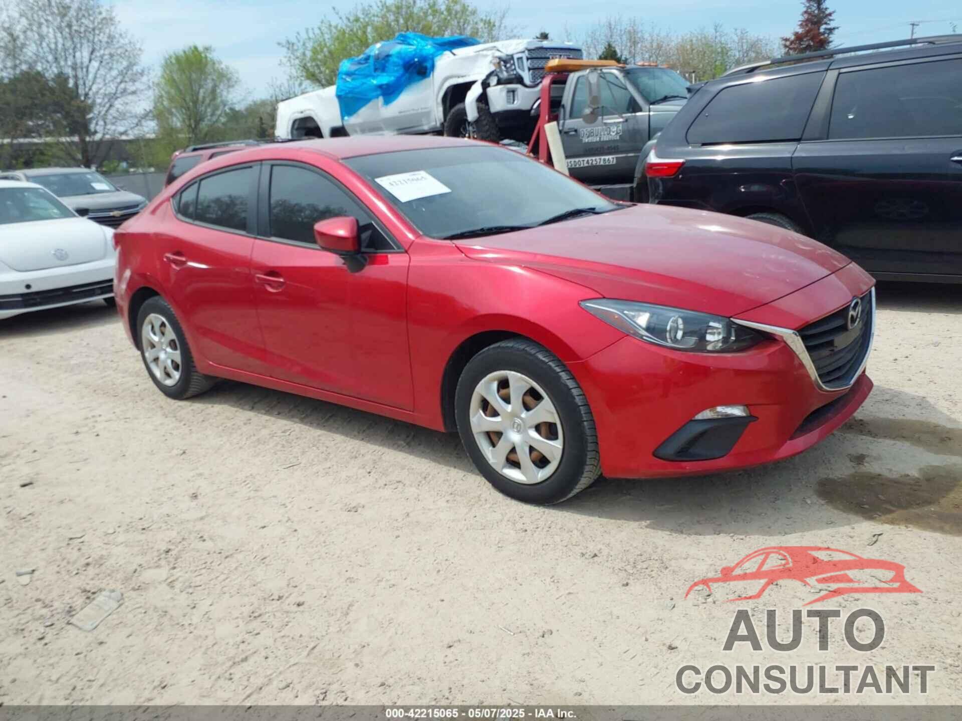 MAZDA MAZDA3 2016 - 3MZBM1T70GM327837