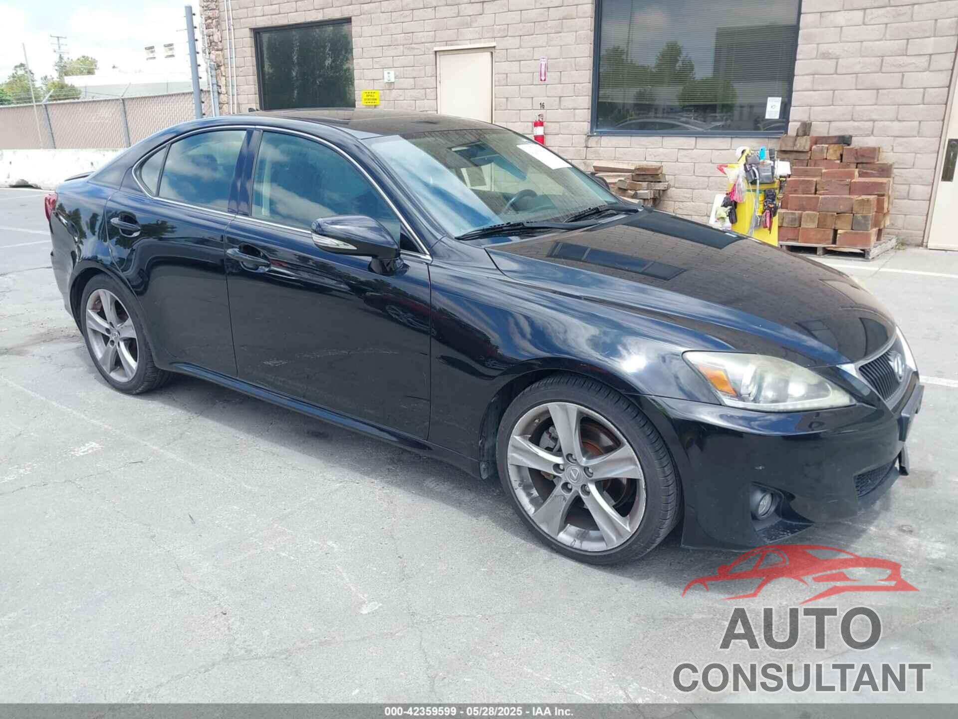 LEXUS IS 250 2012 - JTHBF5C25C5180826