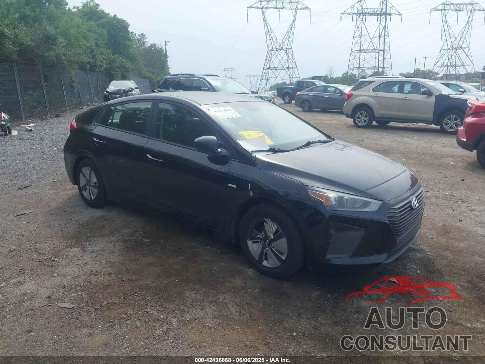 HYUNDAI IONIQ HYBRID 2018 - KMHC65LC1JU075665