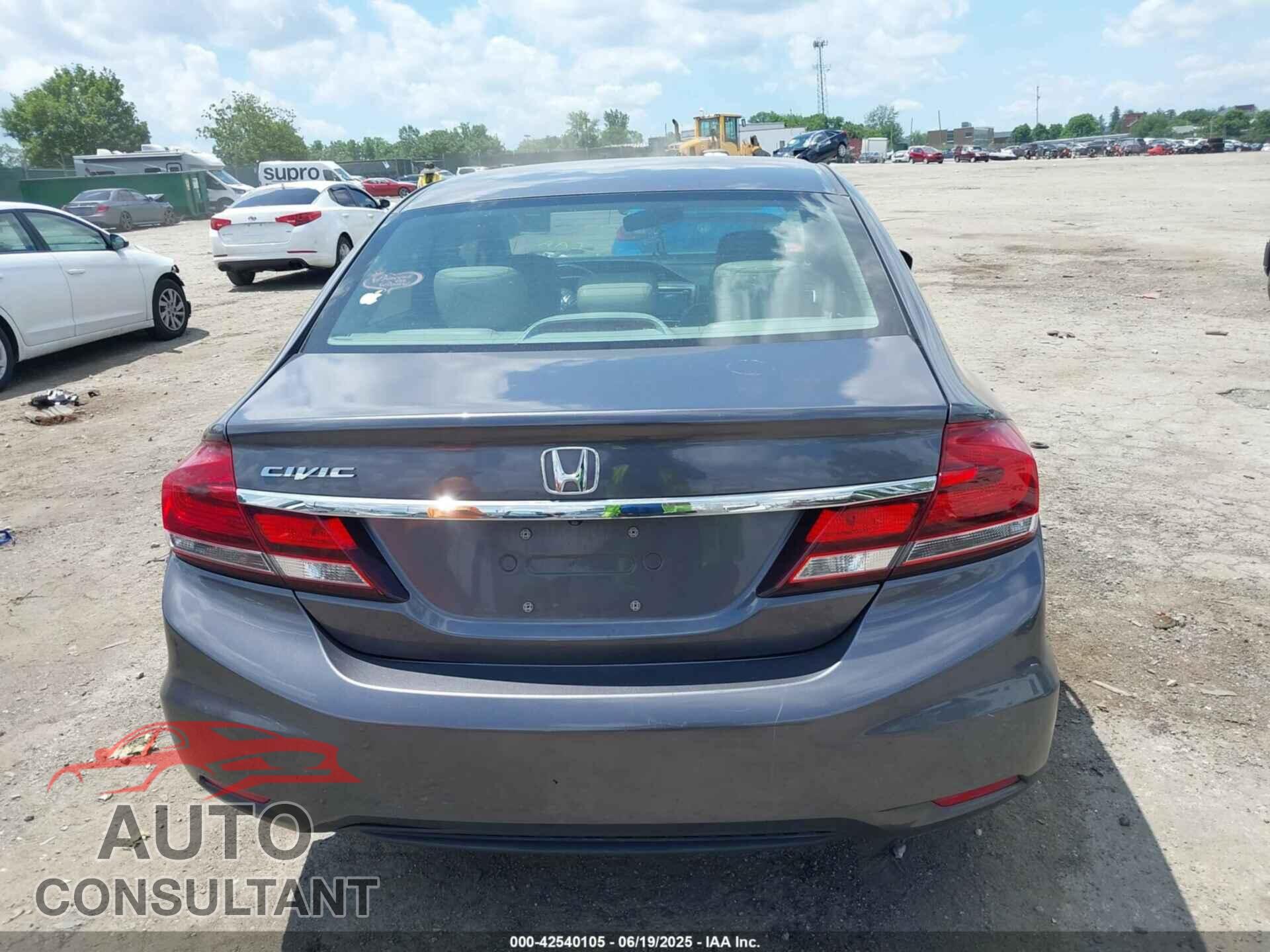 HONDA CIVIC 2015 - 19XFB2F93FE244151