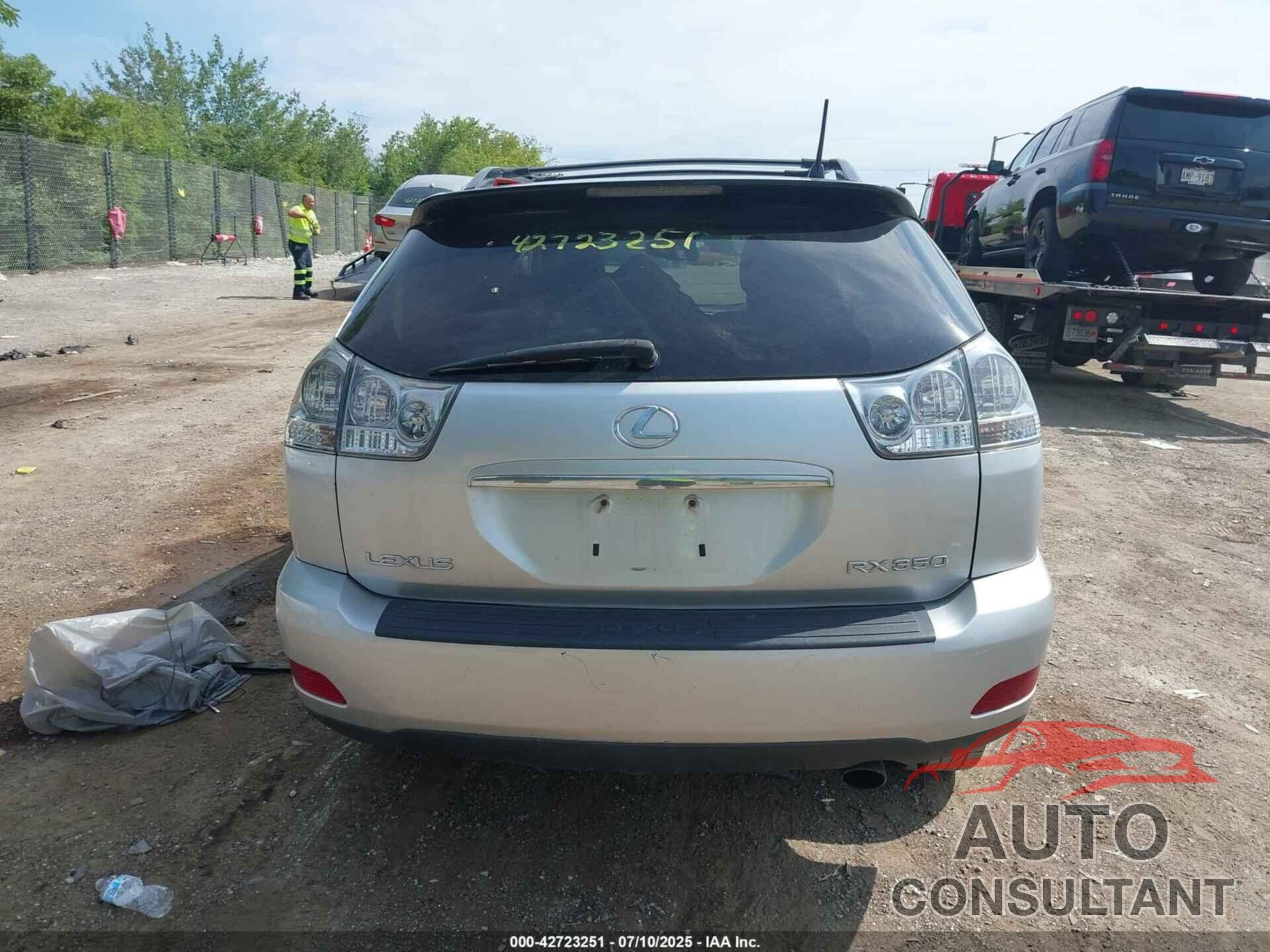LEXUS RX 350 2009 - 2T2HK31U39C096947