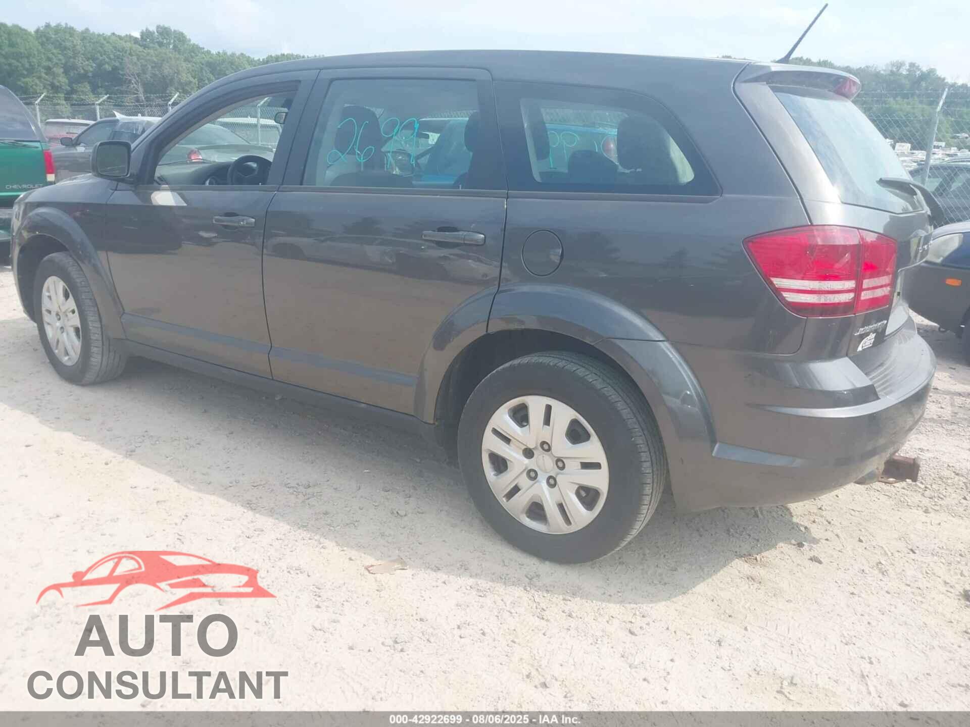 DODGE JOURNEY 2015 - 3C4PDCAB9FT746642