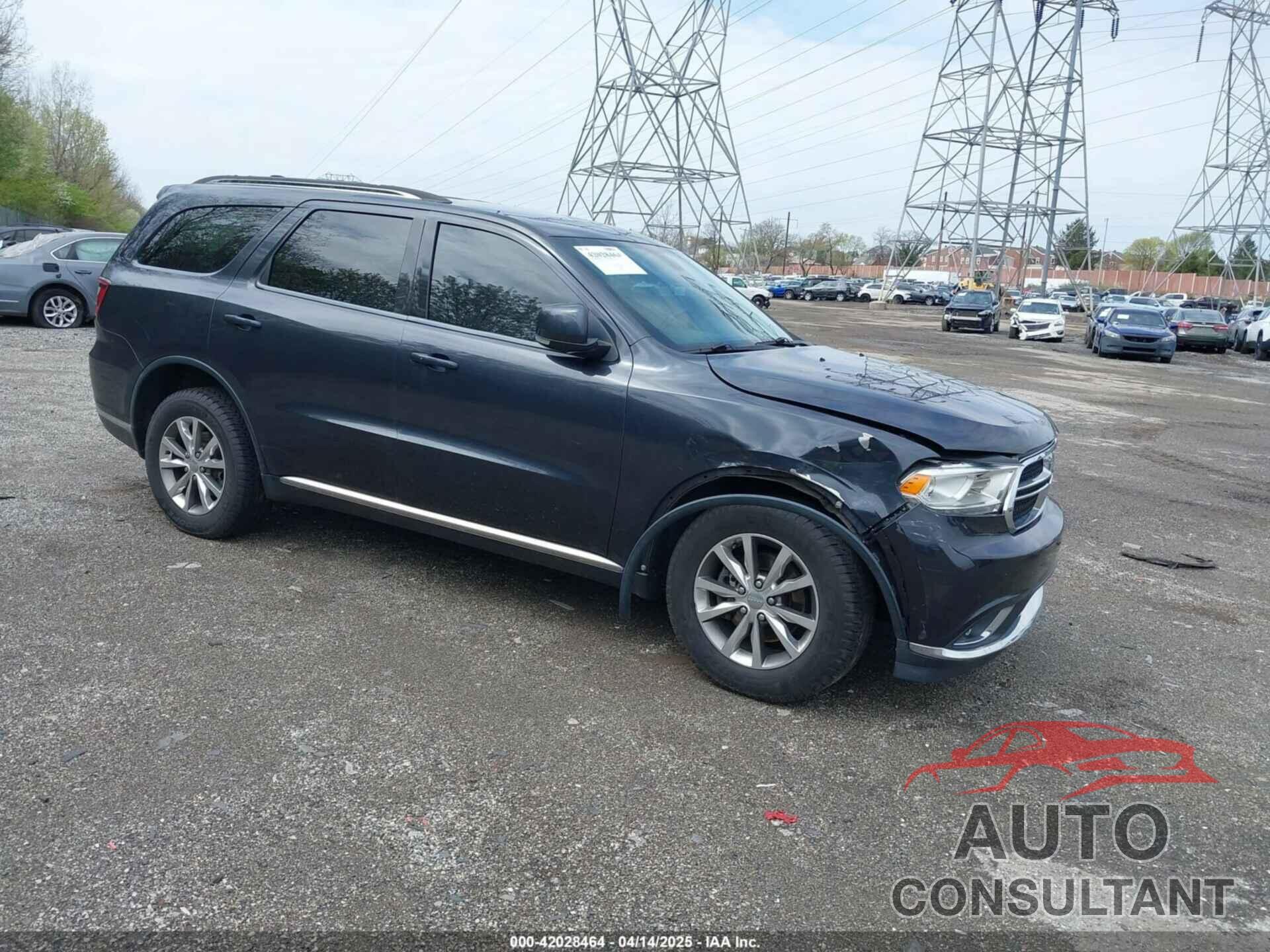 DODGE DURANGO 2014 - 1C4RDJDG3EC481456