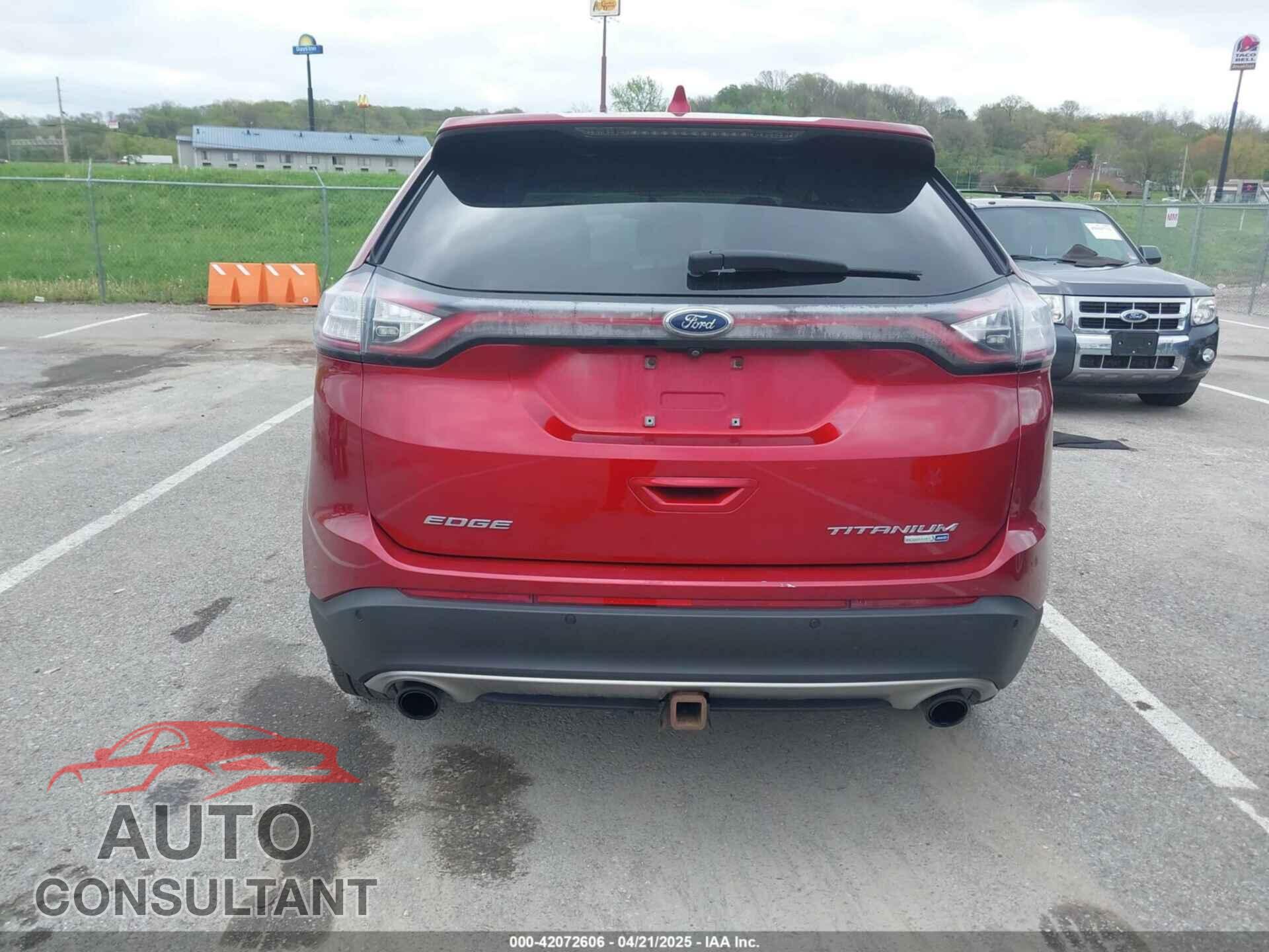 FORD EDGE 2016 - 2FMPK4K96GBB73019