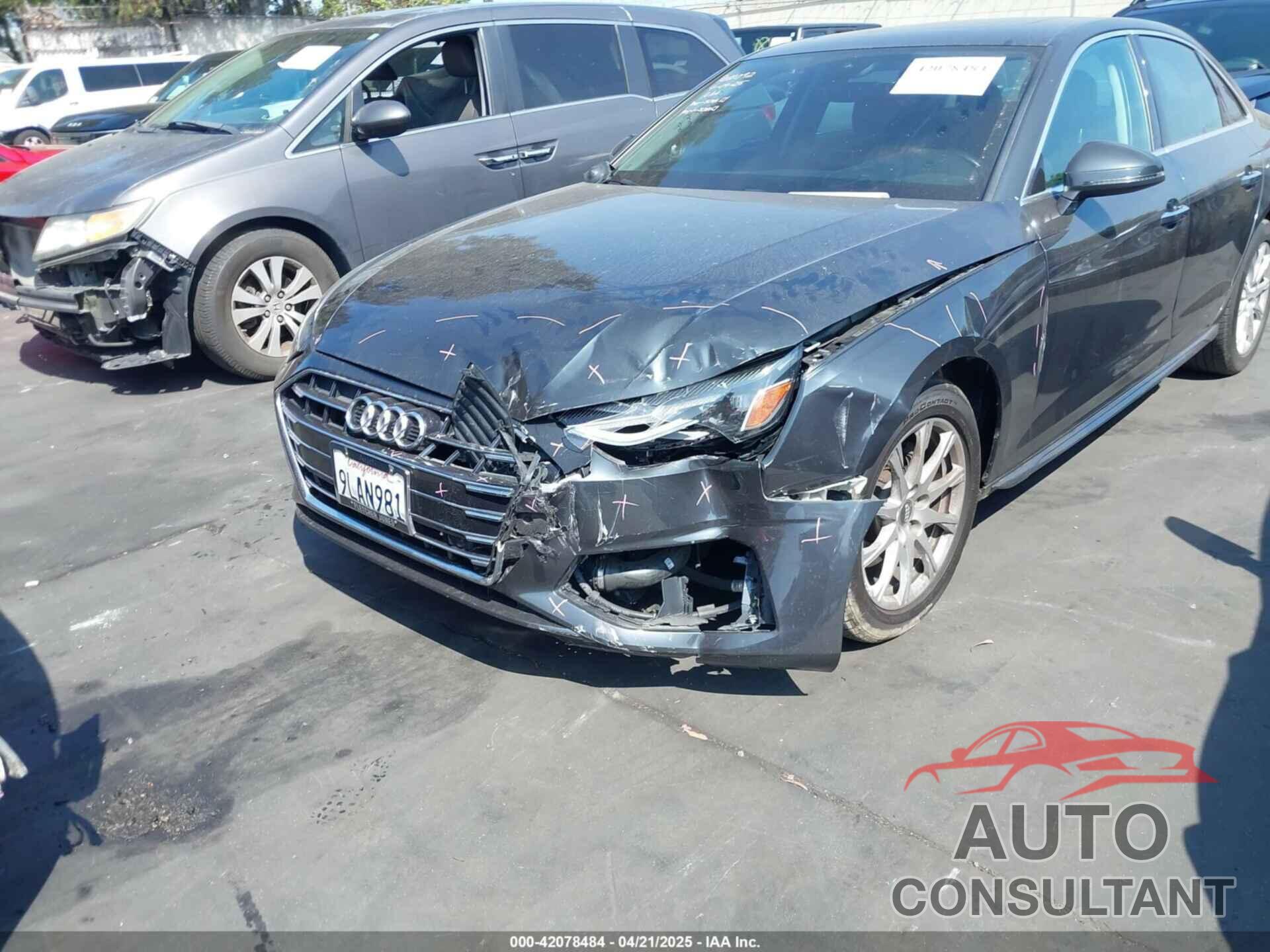 AUDI A4 2020 - WAUGMAF46LN004092