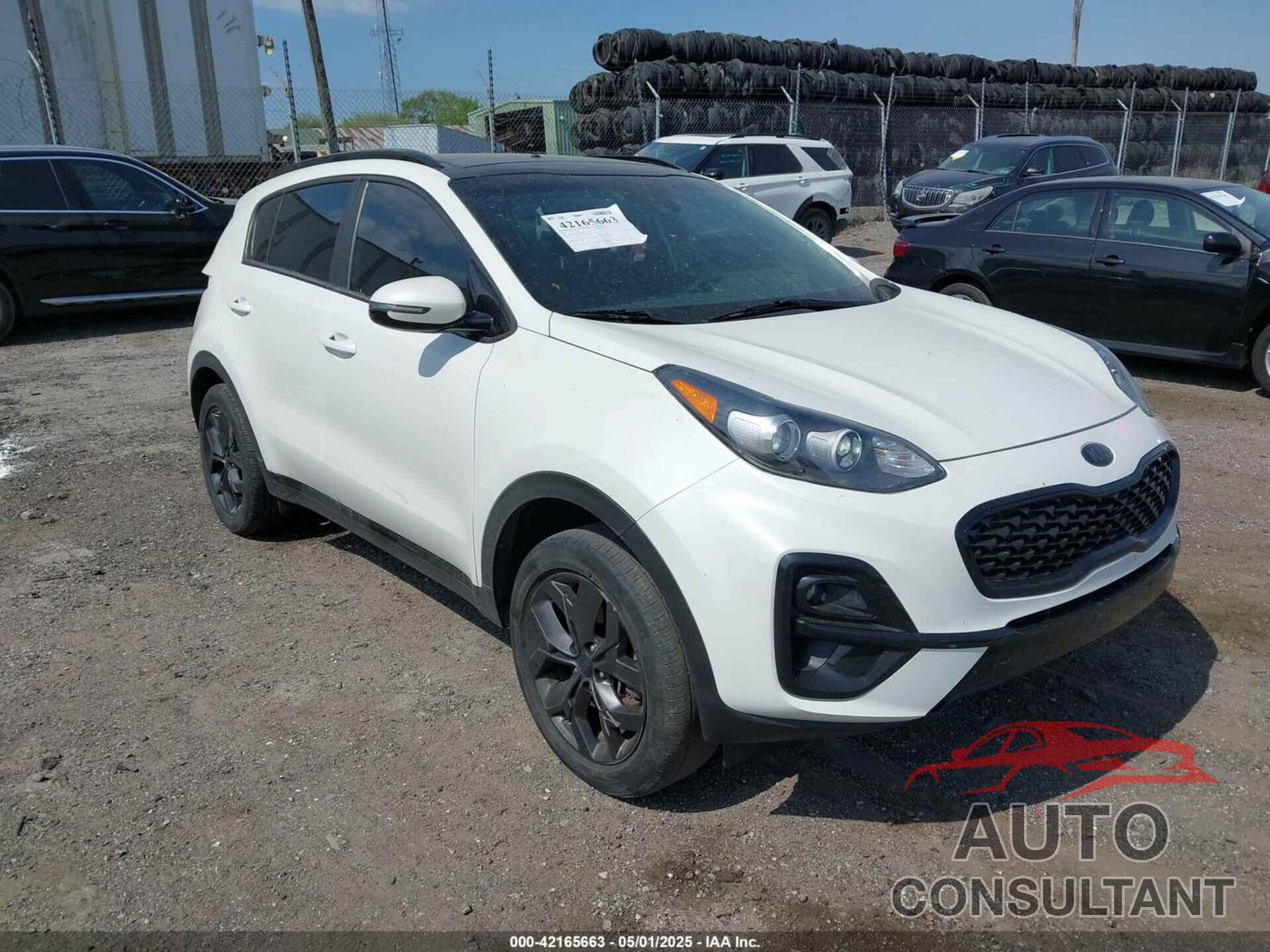 KIA SPORTAGE 2021 - KNDP6CAC6M7872669