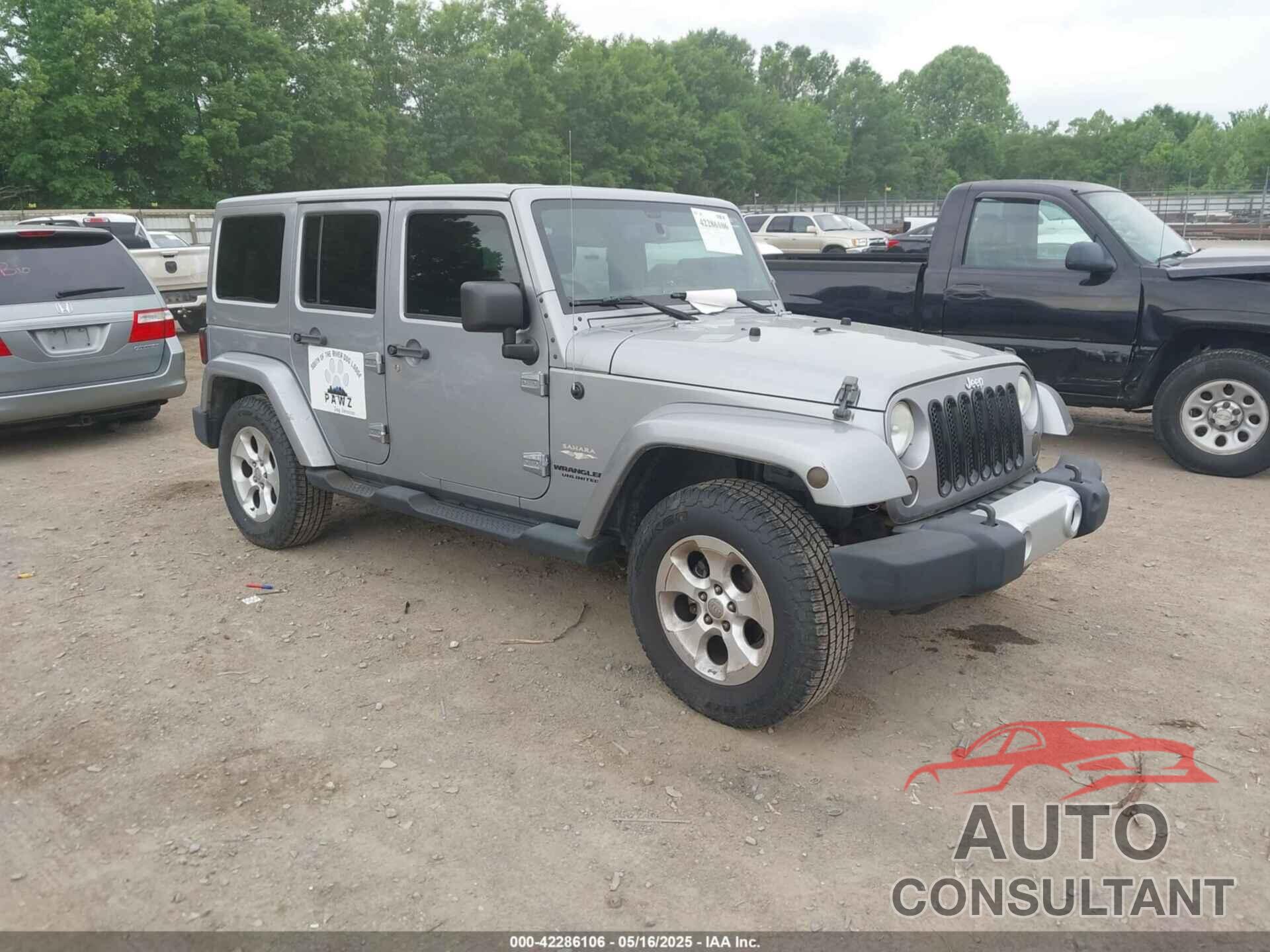 JEEP WRANGLER UNLIMITED 2013 - 1C4BJWEG5DL604517