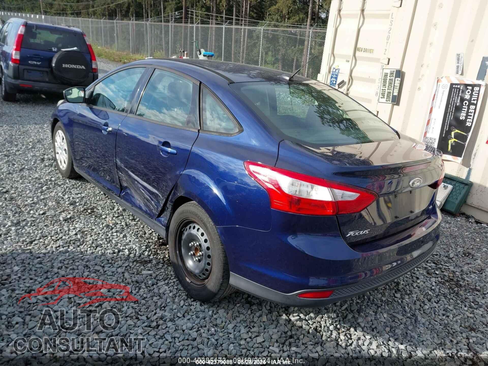FORD FOCUS 2012 - 1FAHP3F23CL163372