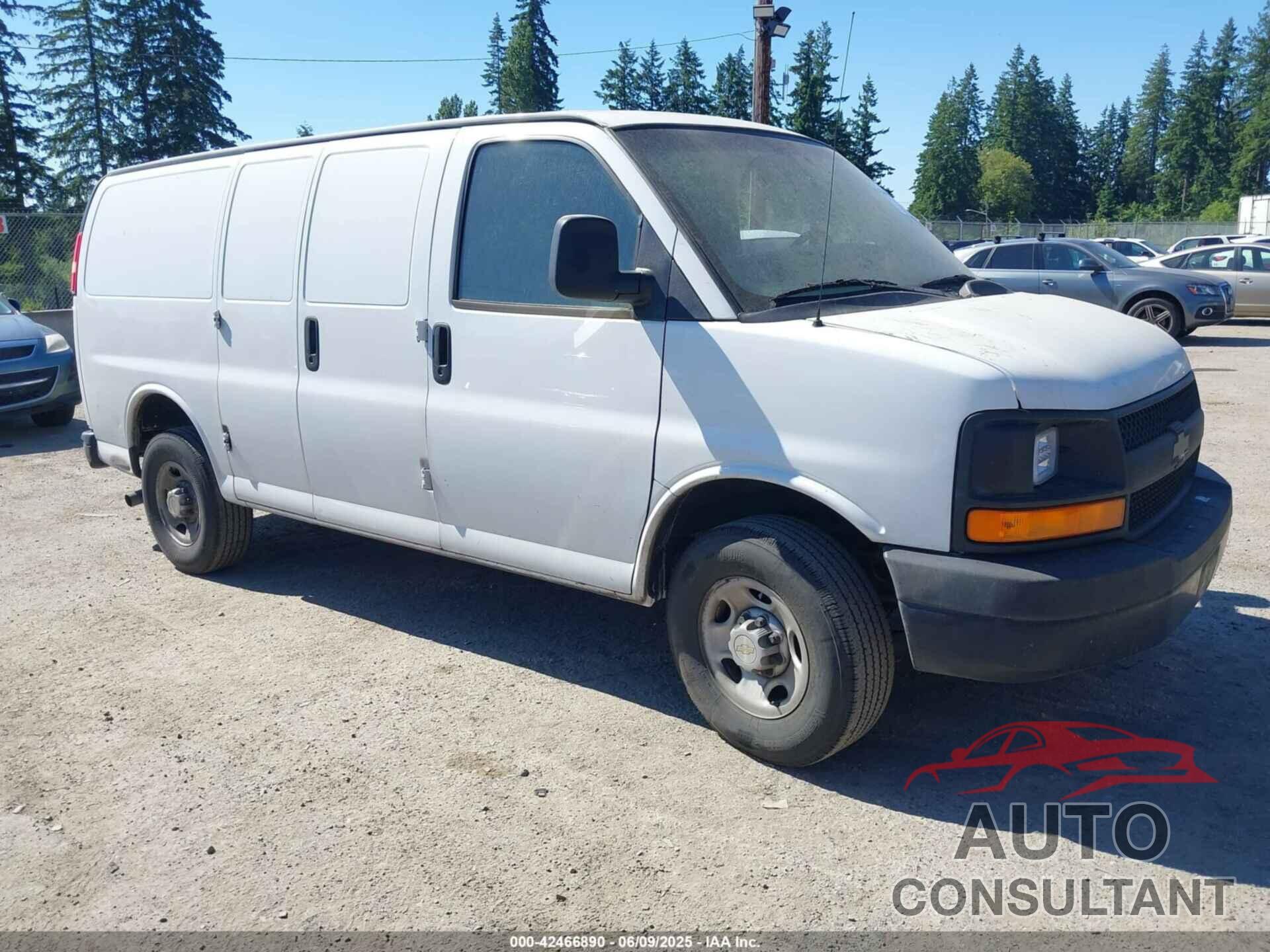 CHEVROLET EXPRESS 2500 2011 - 1GCWGFFAXB1112567