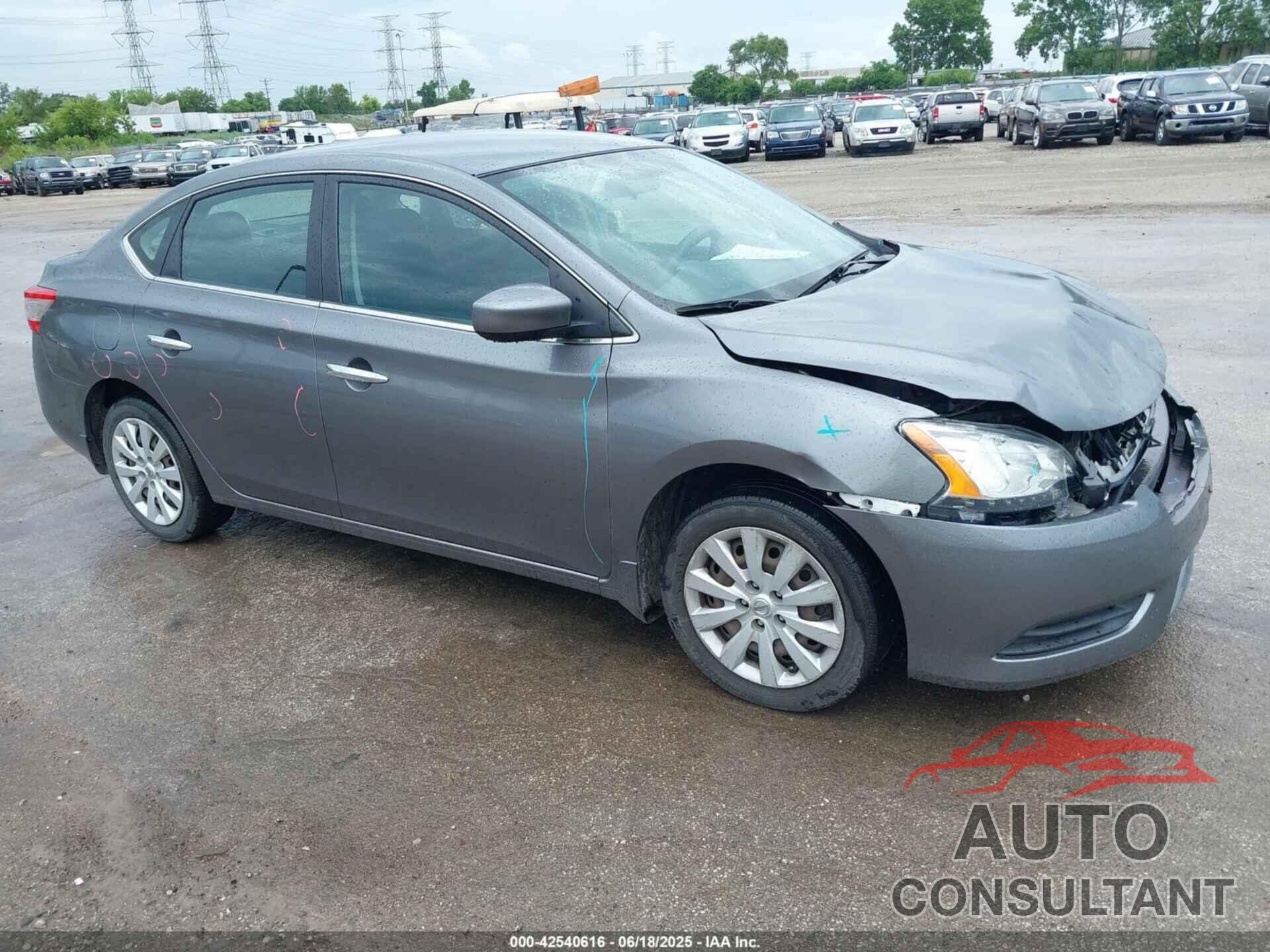 NISSAN SENTRA 2015 - 3N1AB7AP2FY300708
