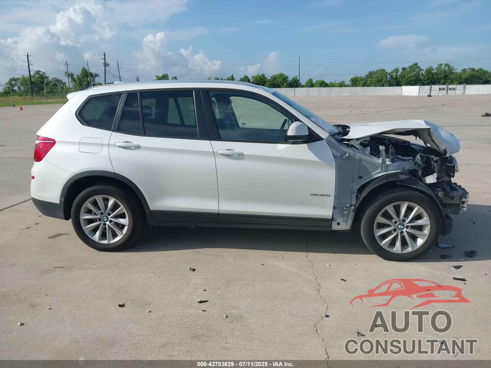 BMW X3 2015 - 5UXWX9C52F0D57059