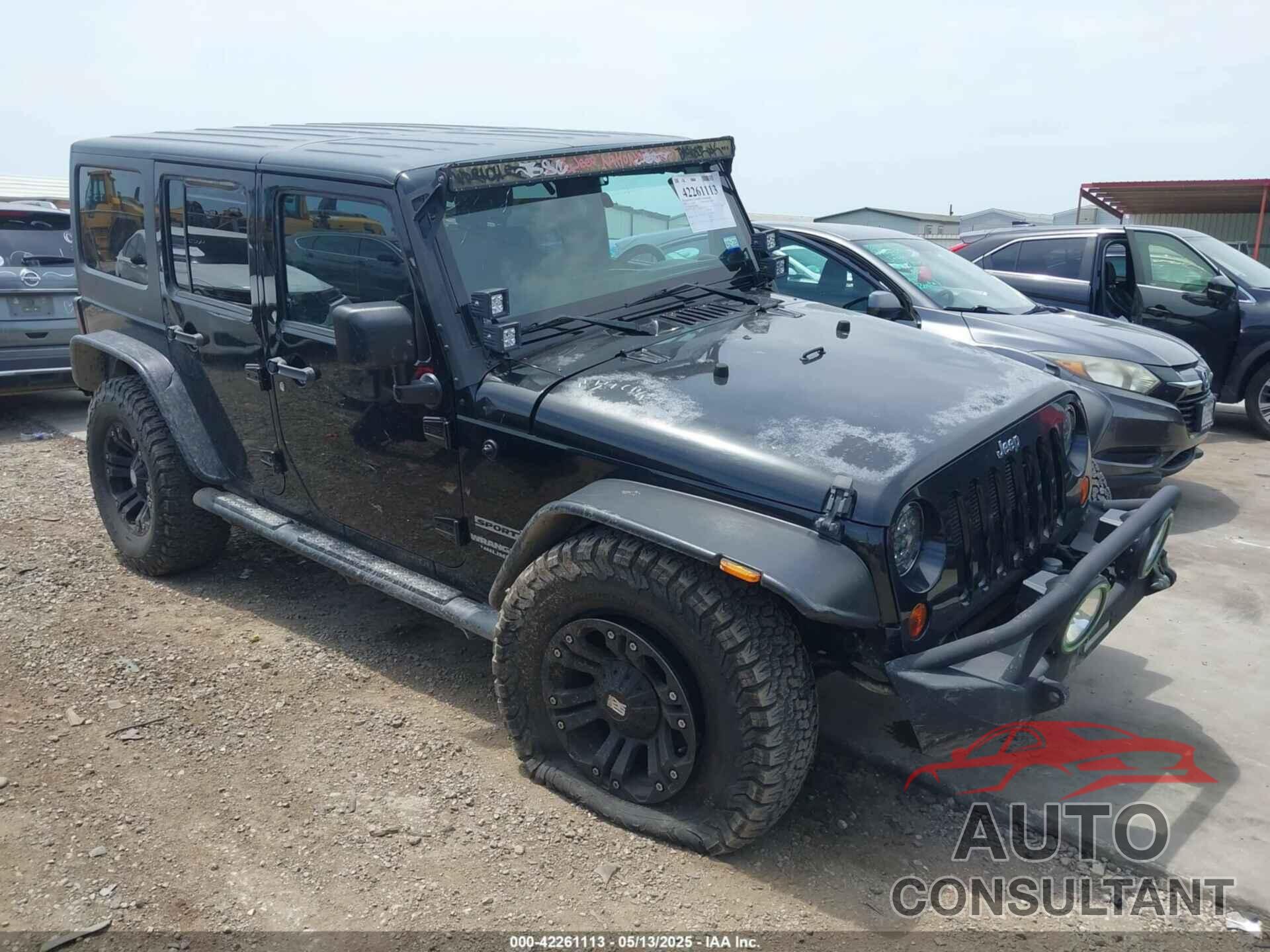 JEEP WRANGLER UNLIMITED 2012 - 1C4BJWDG3CL200826