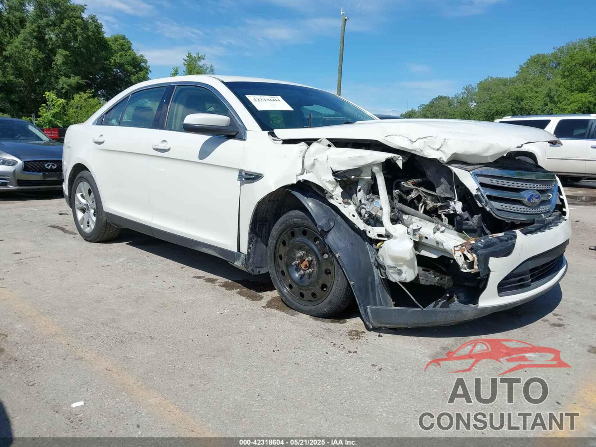 FORD TAURUS 2012 - 1FAHP2EW0CG130837