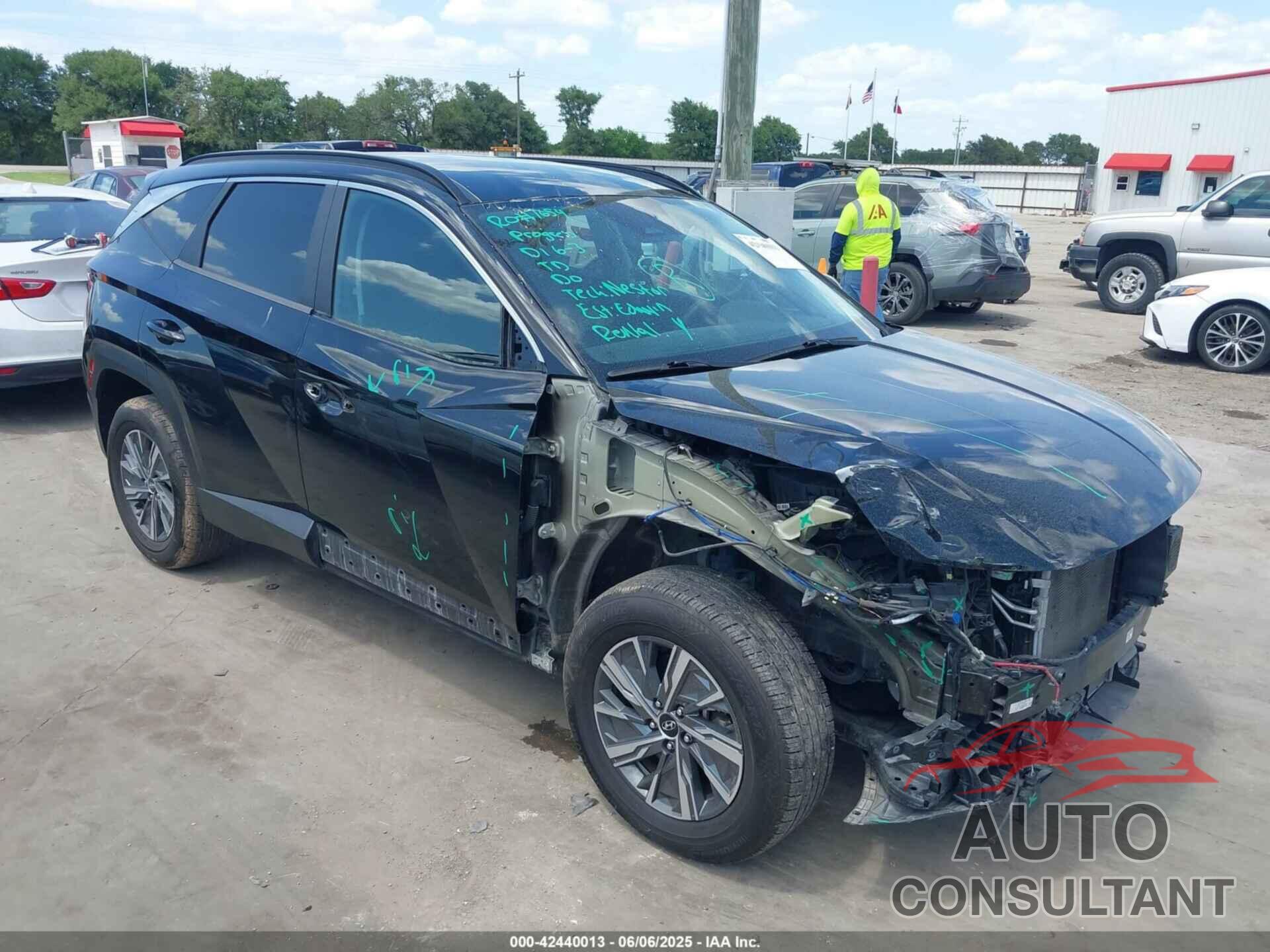 HYUNDAI TUCSON HYBRID 2022 - KM8JBCA13NU015059