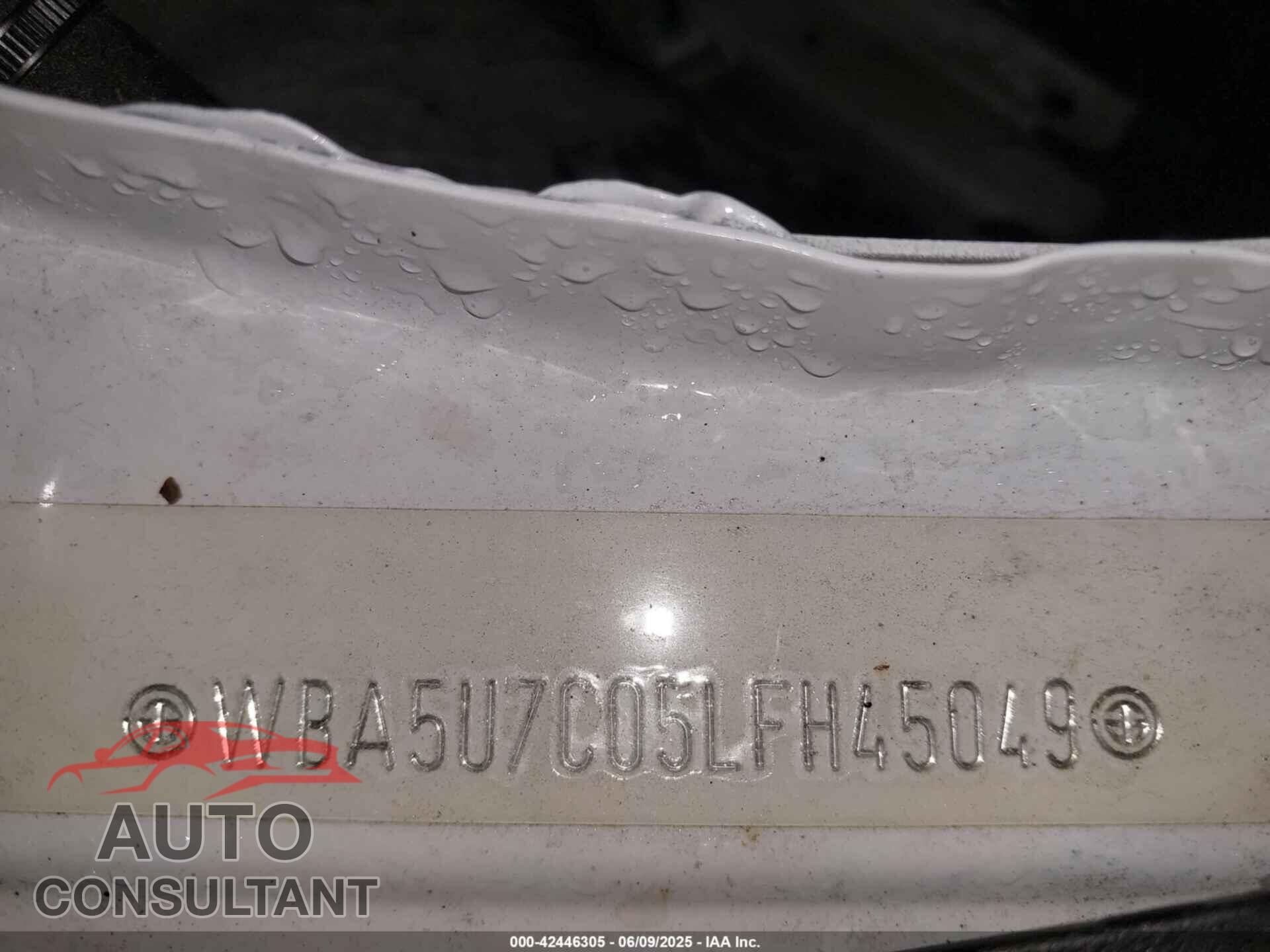 BMW 3 SERIES 2020 - WBA5U7C05LFH45049