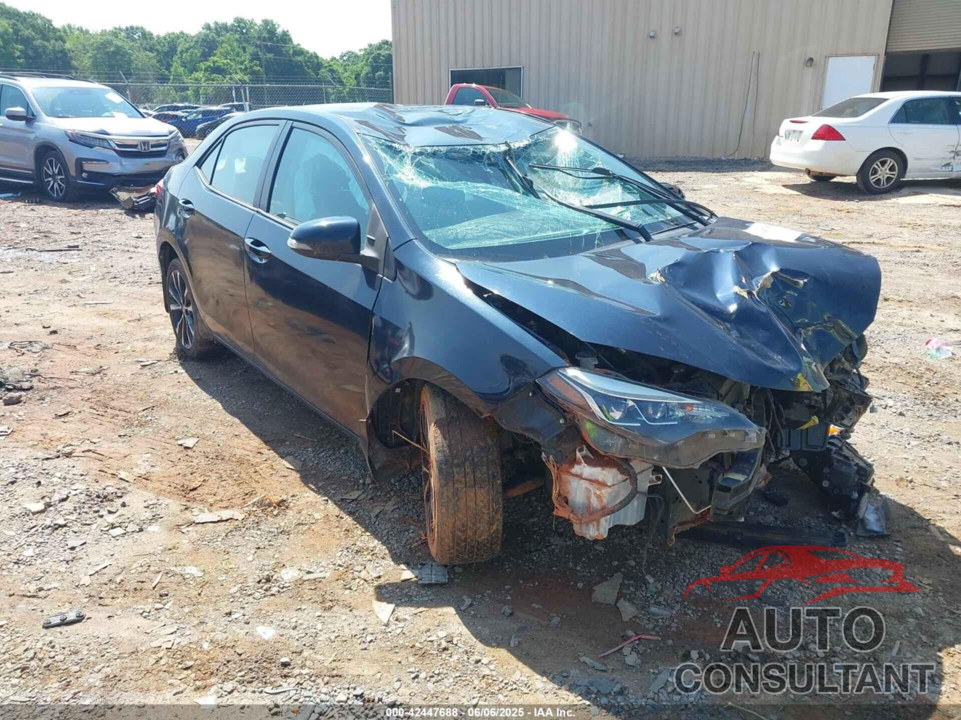TOYOTA COROLLA 2017 - 2T1BURHE1HC948880