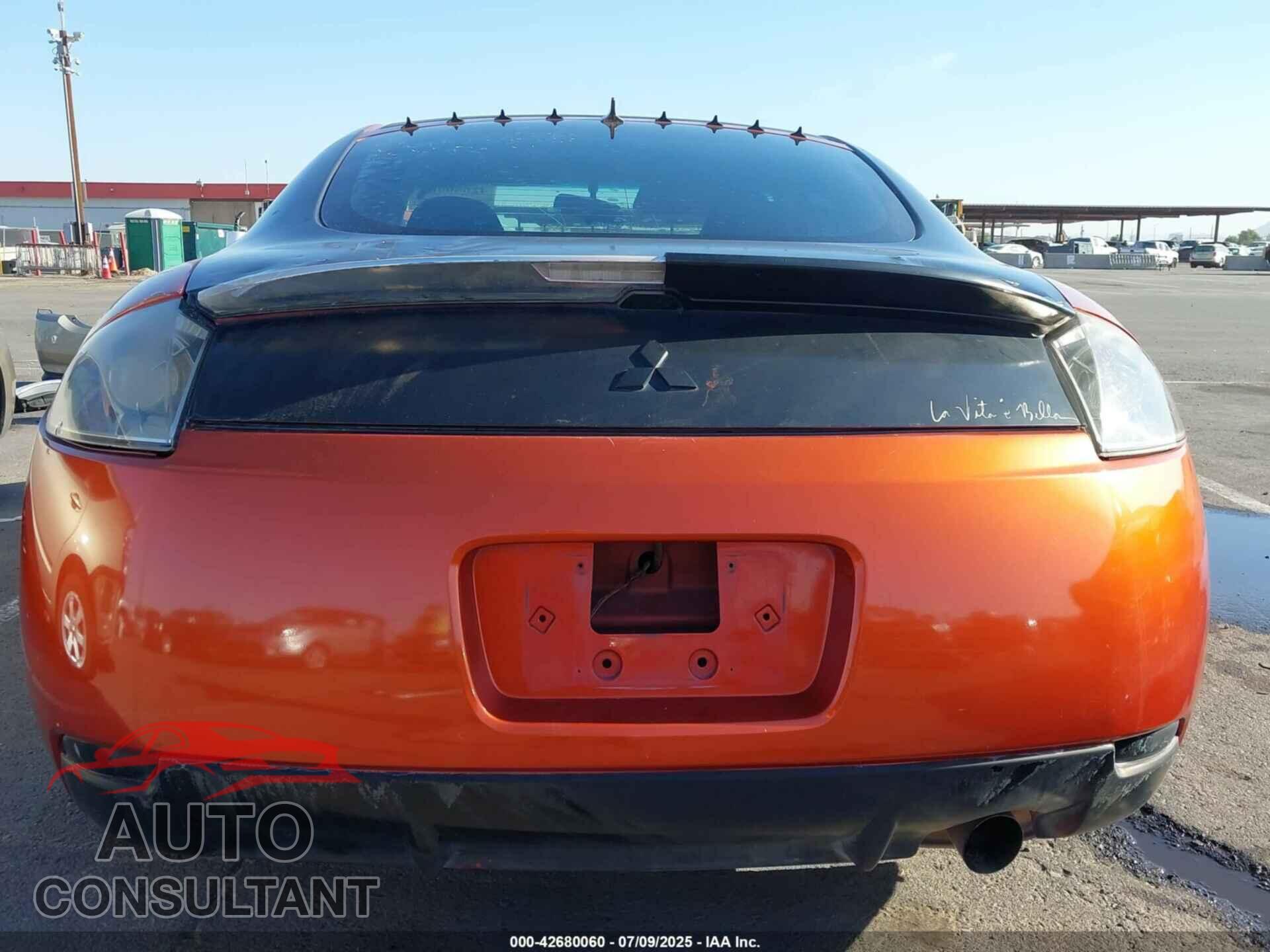 MITSUBISHI ECLIPSE 2009 - 4A3AK24F29E038674