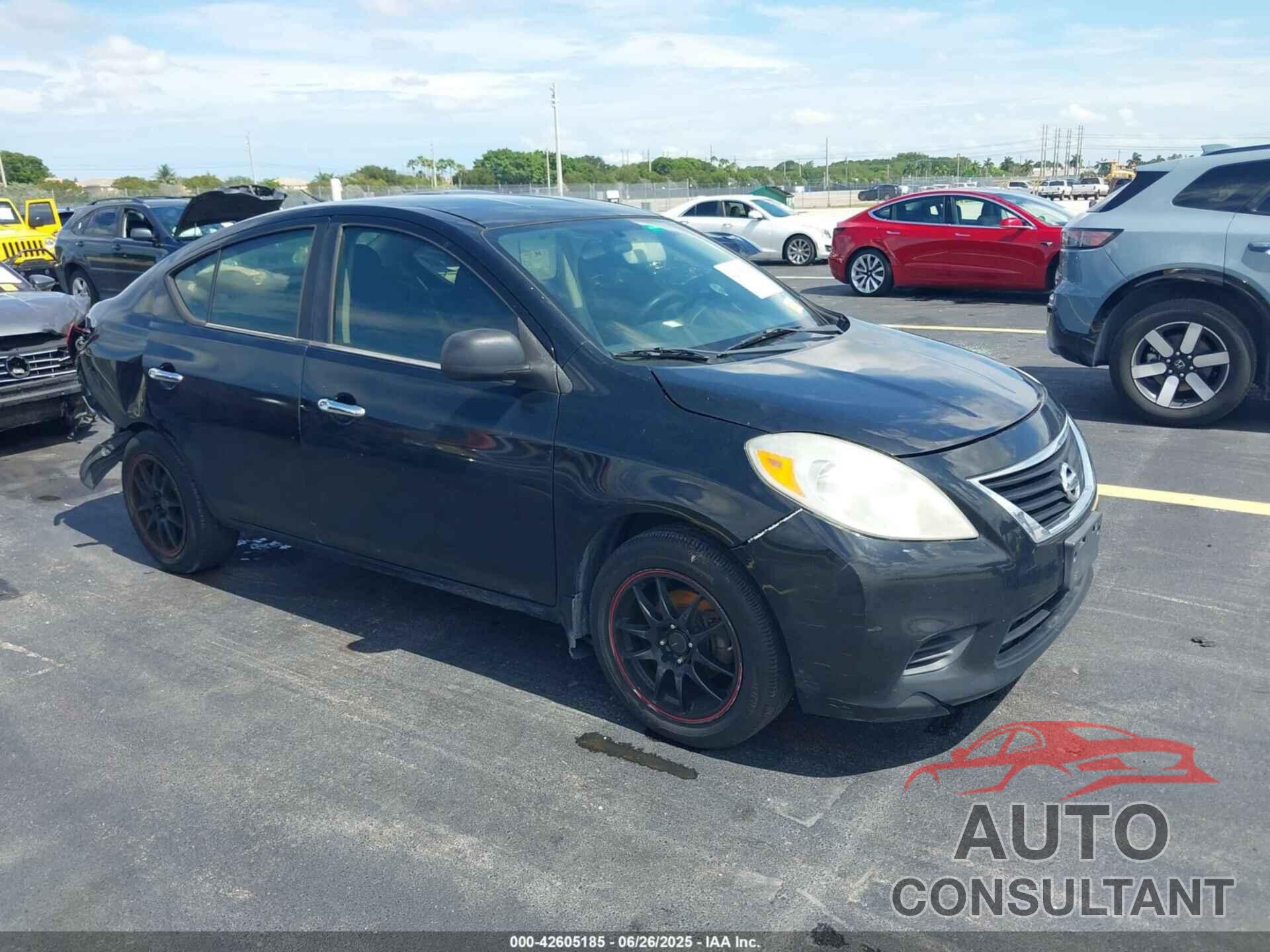 NISSAN VERSA 2012 - 3N1CN7AP7CL865822