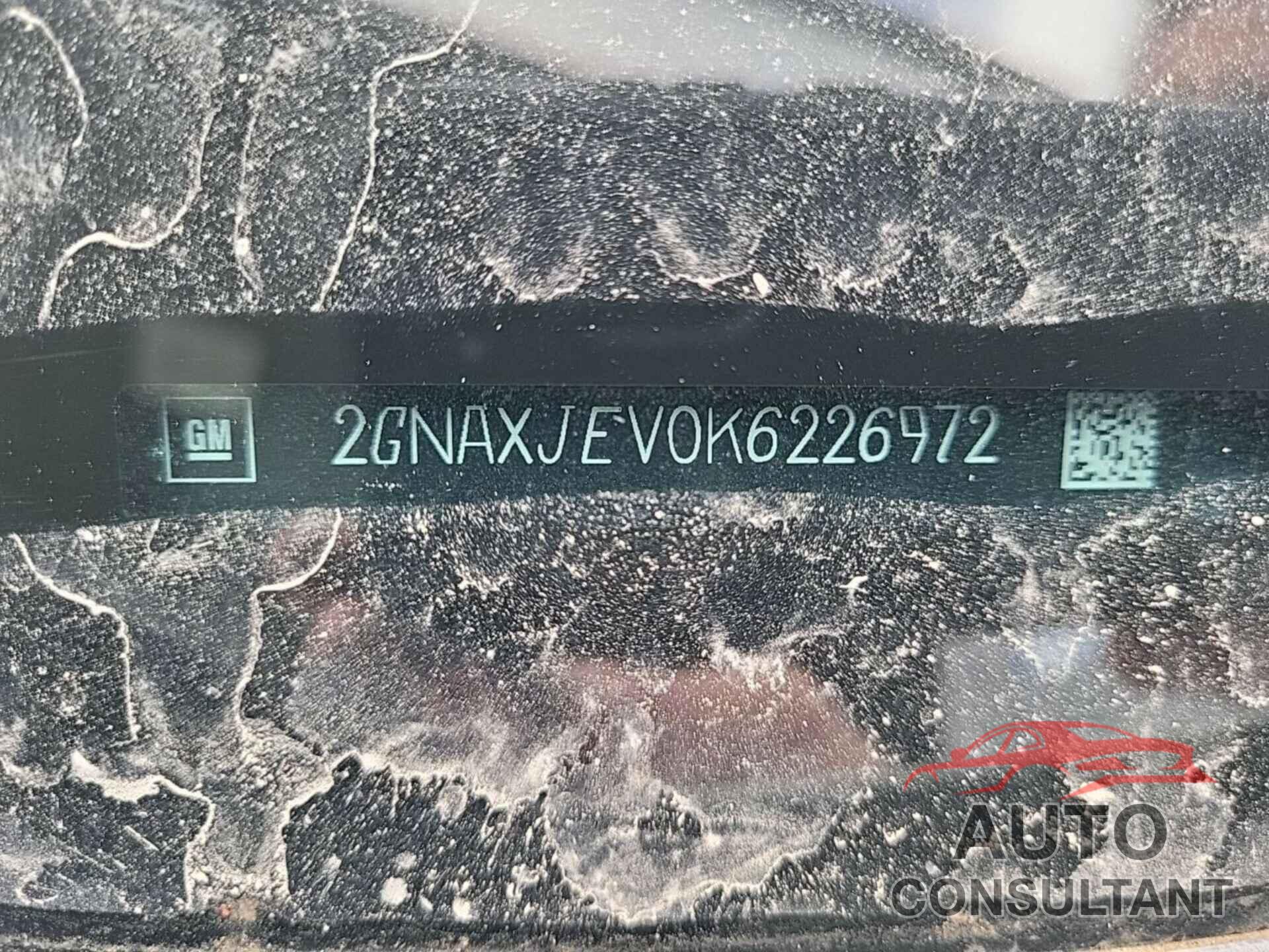 CHEVROLET EQUINOX 2019 - 2GNAXJEV0K6226972