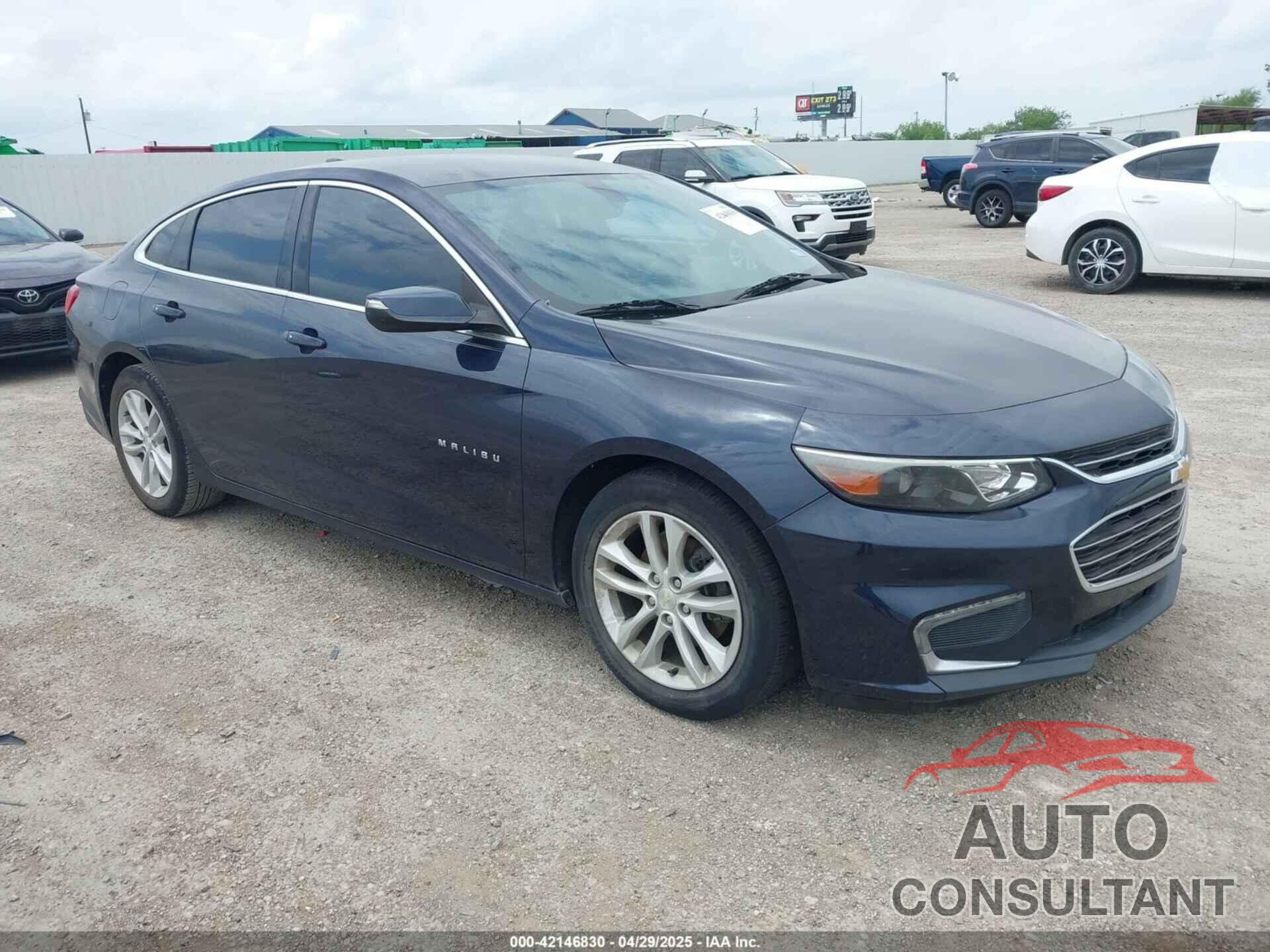 CHEVROLET MALIBU 2016 - 1G1ZE5ST8GF212416