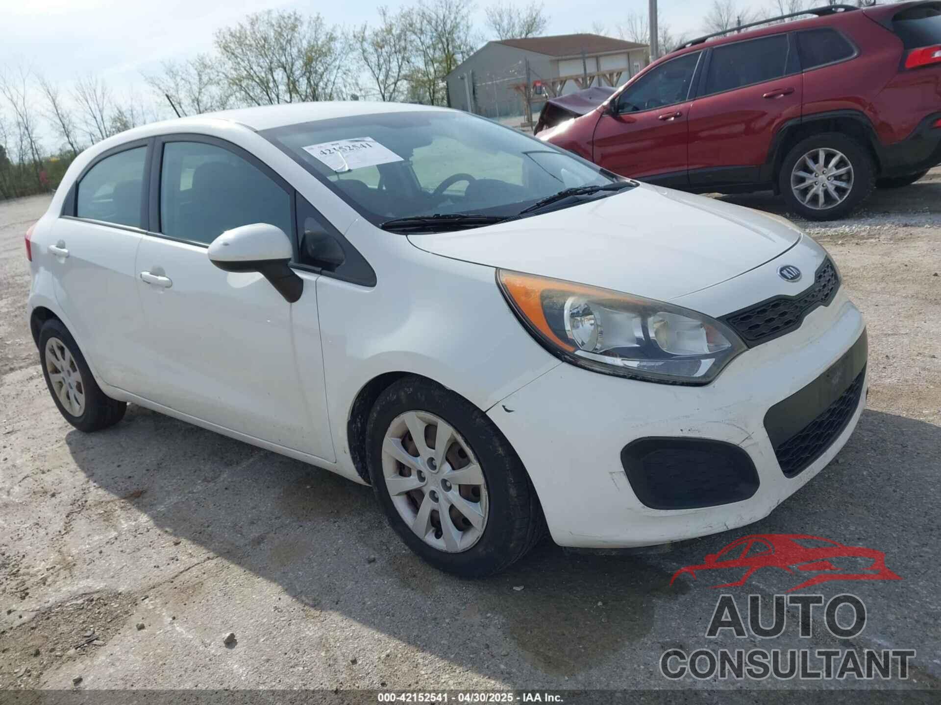 KIA RIO5 2012 - KNADM5A37C6016142