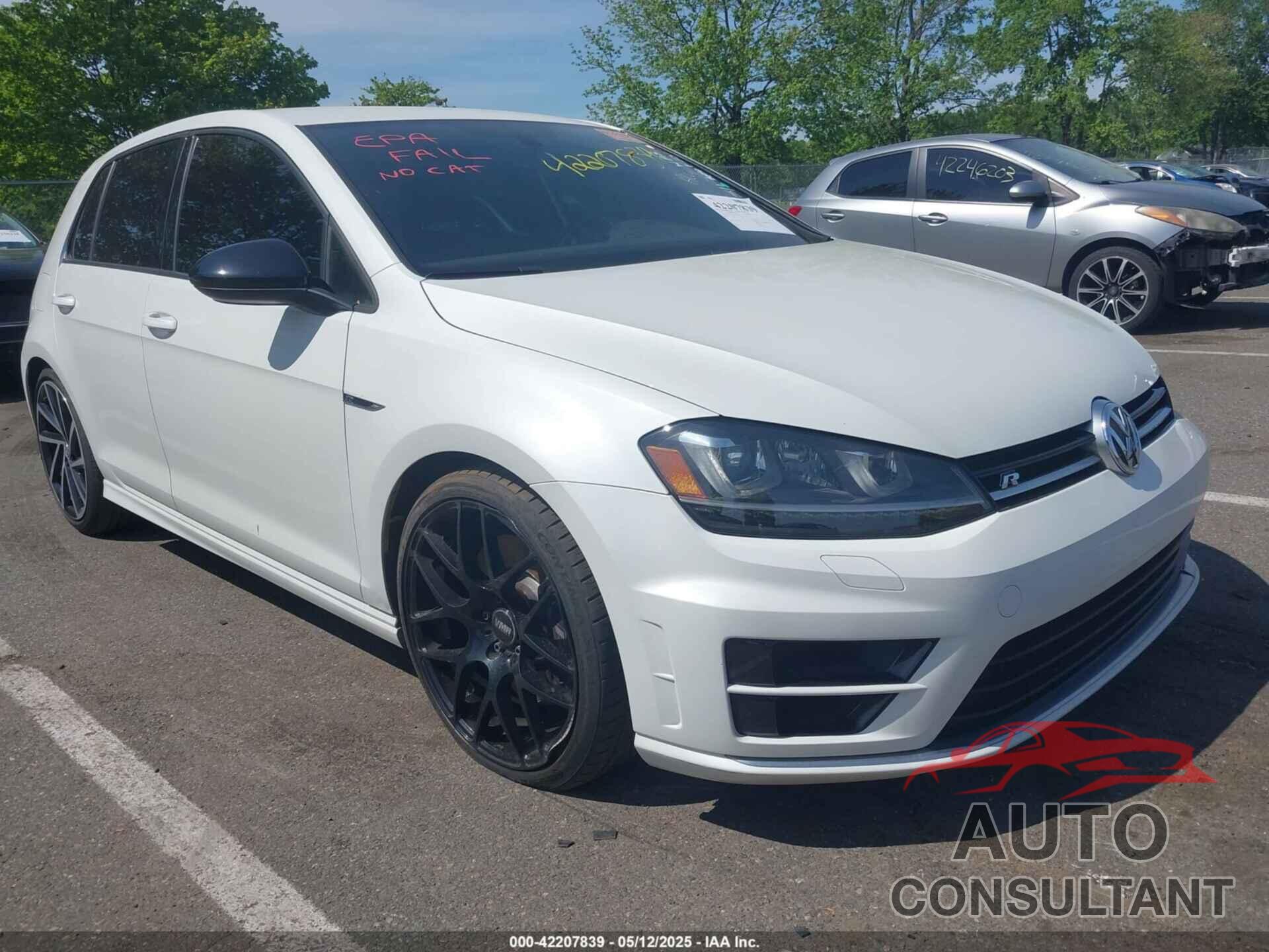 VOLKSWAGEN GOLF R 2016 - WVWLF7AU5GW184865