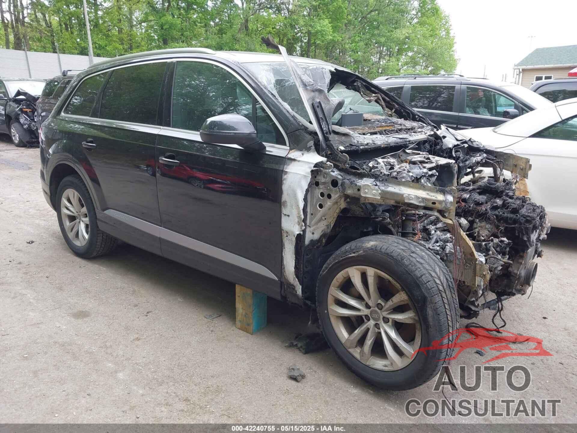 AUDI Q7 2017 - WA1LHAF77HD053258