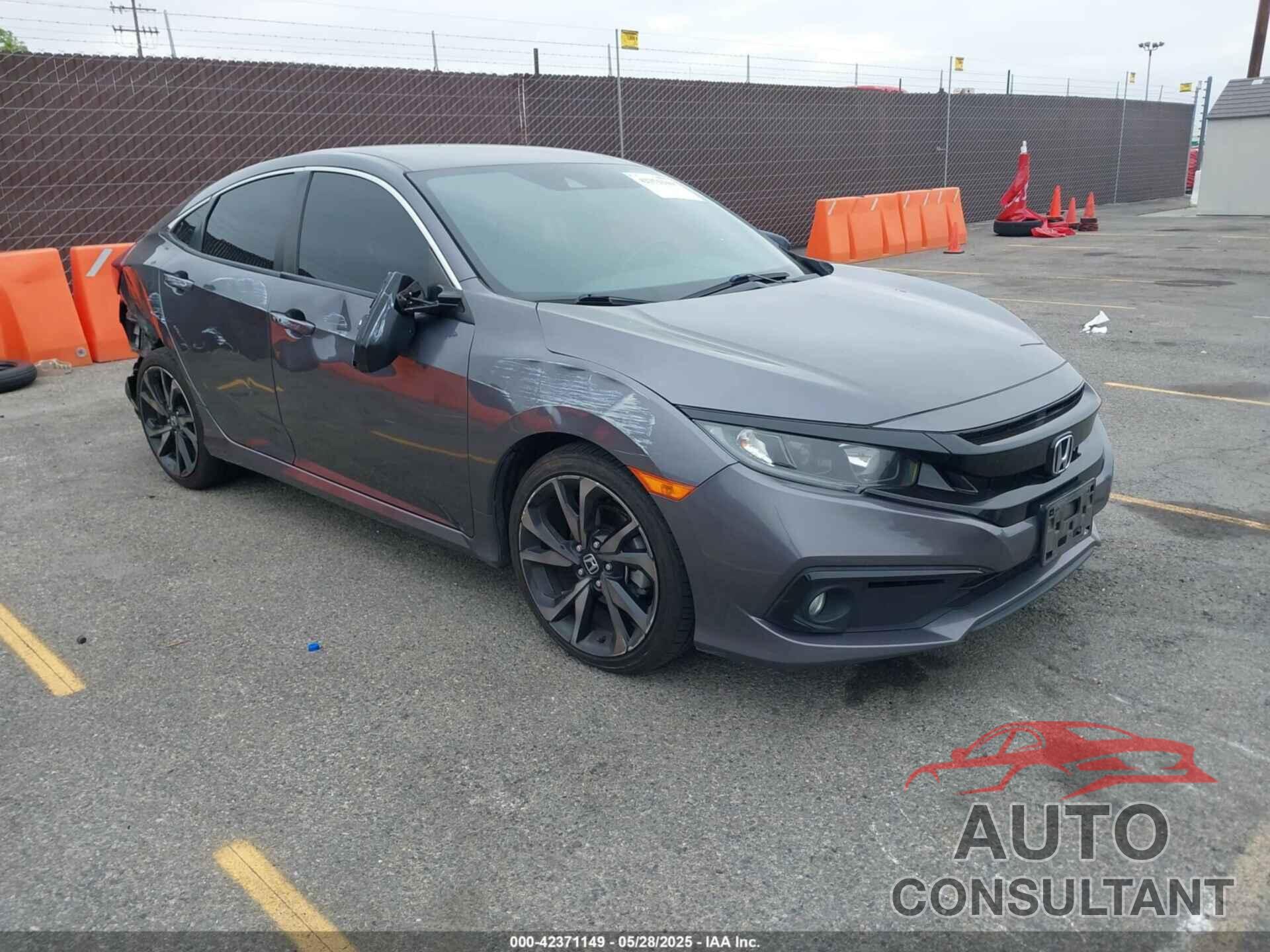 HONDA CIVIC 2019 - 2HGFC2F83KH584081