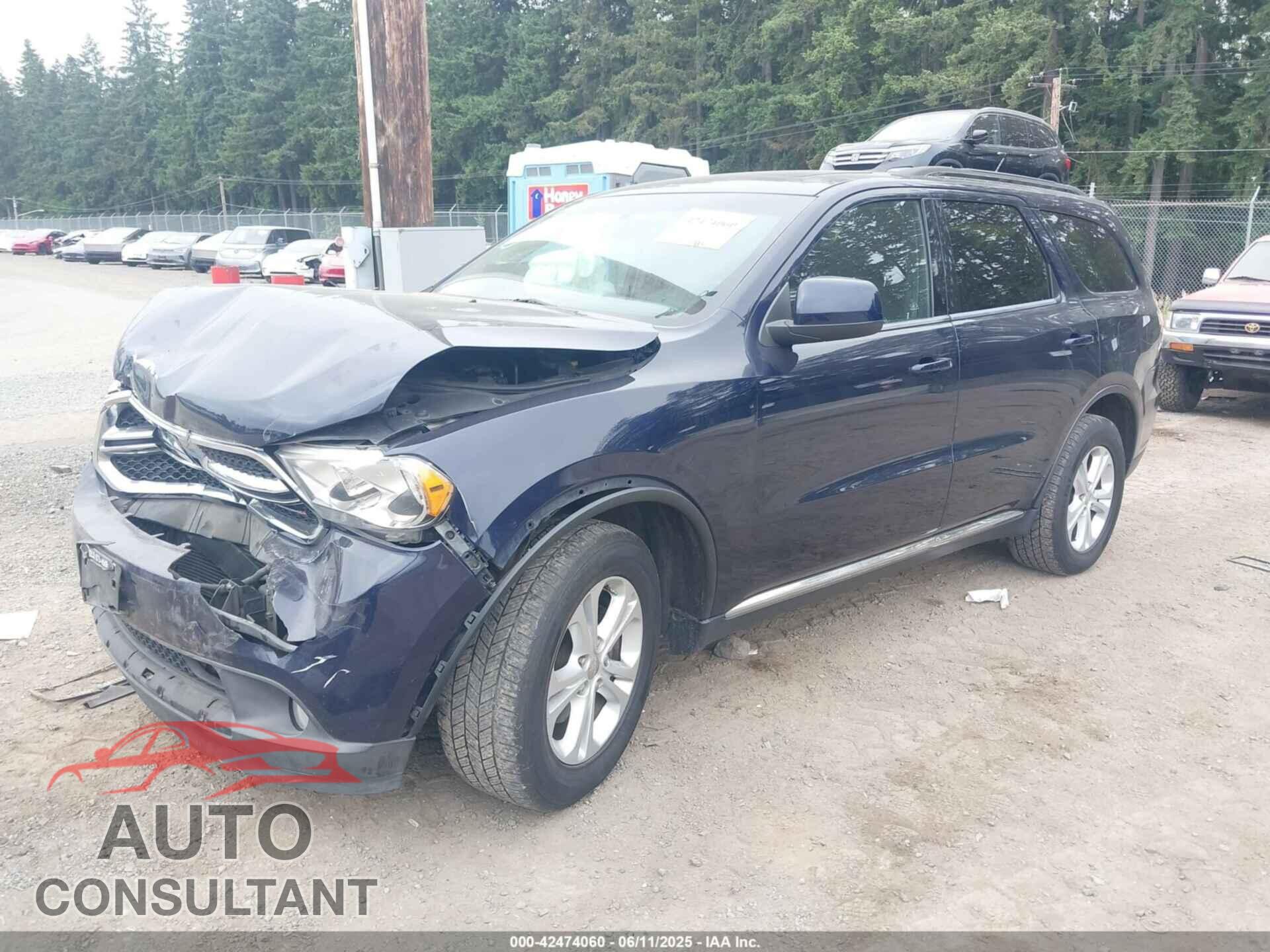 DODGE DURANGO 2013 - 1C4RDJAG5DC697022