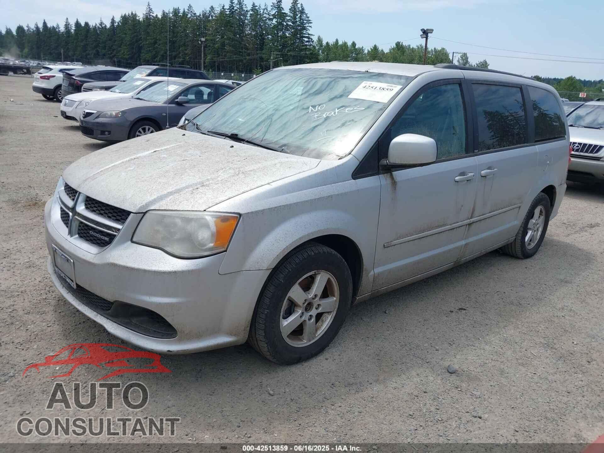 DODGE GRAND CARAVAN 2011 - 2D4RN3DG8BR754812