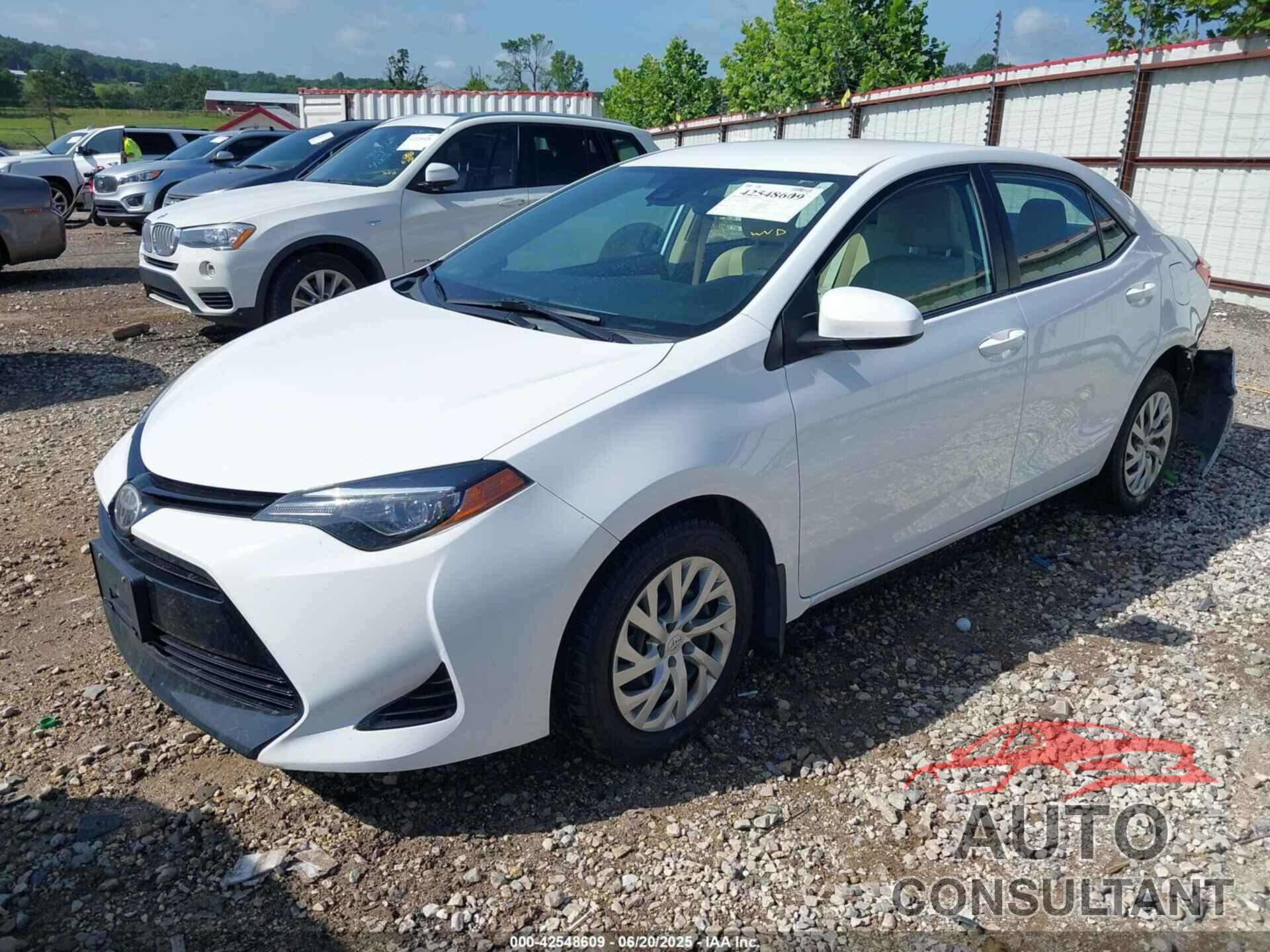 TOYOTA COROLLA 2017 - 2T1BURHEXHC946867
