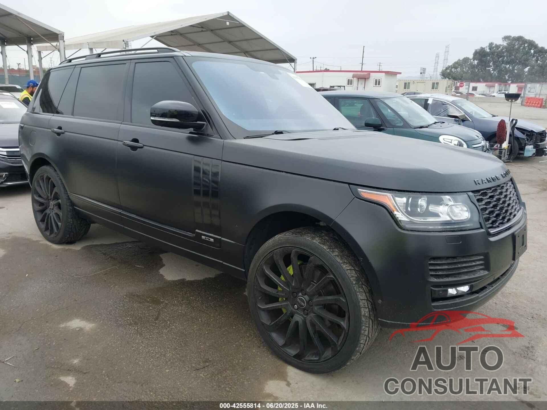 LAND ROVER RANGE ROVER 2016 - SALGS3EF0GA244025