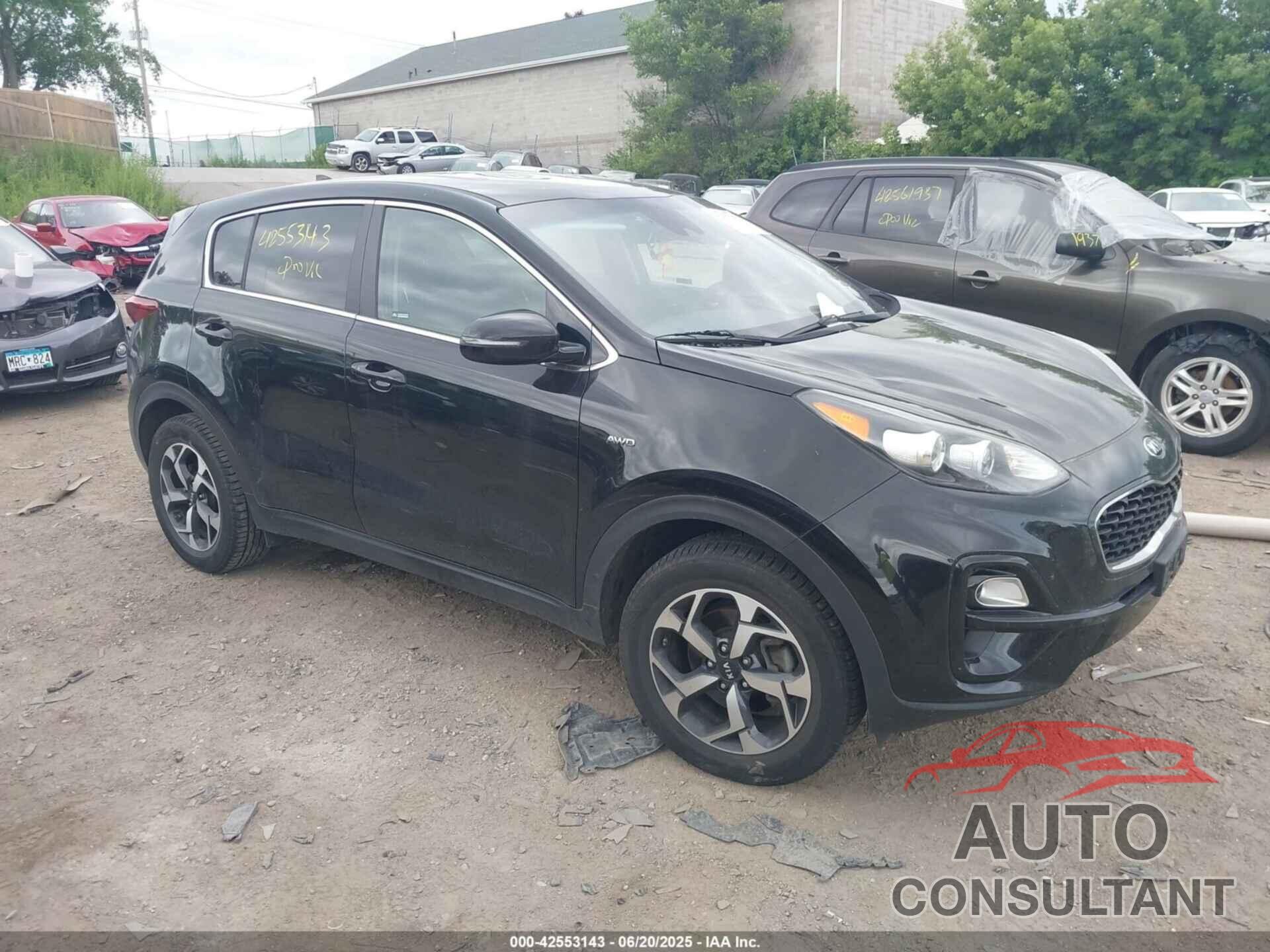 KIA SPORTAGE 2020 - KNDPMCAC6L7802075