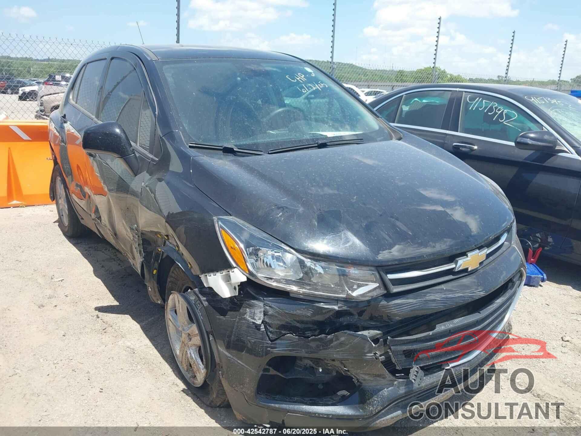 CHEVROLET TRAX 2020 - KL7CJKSB9LB325627