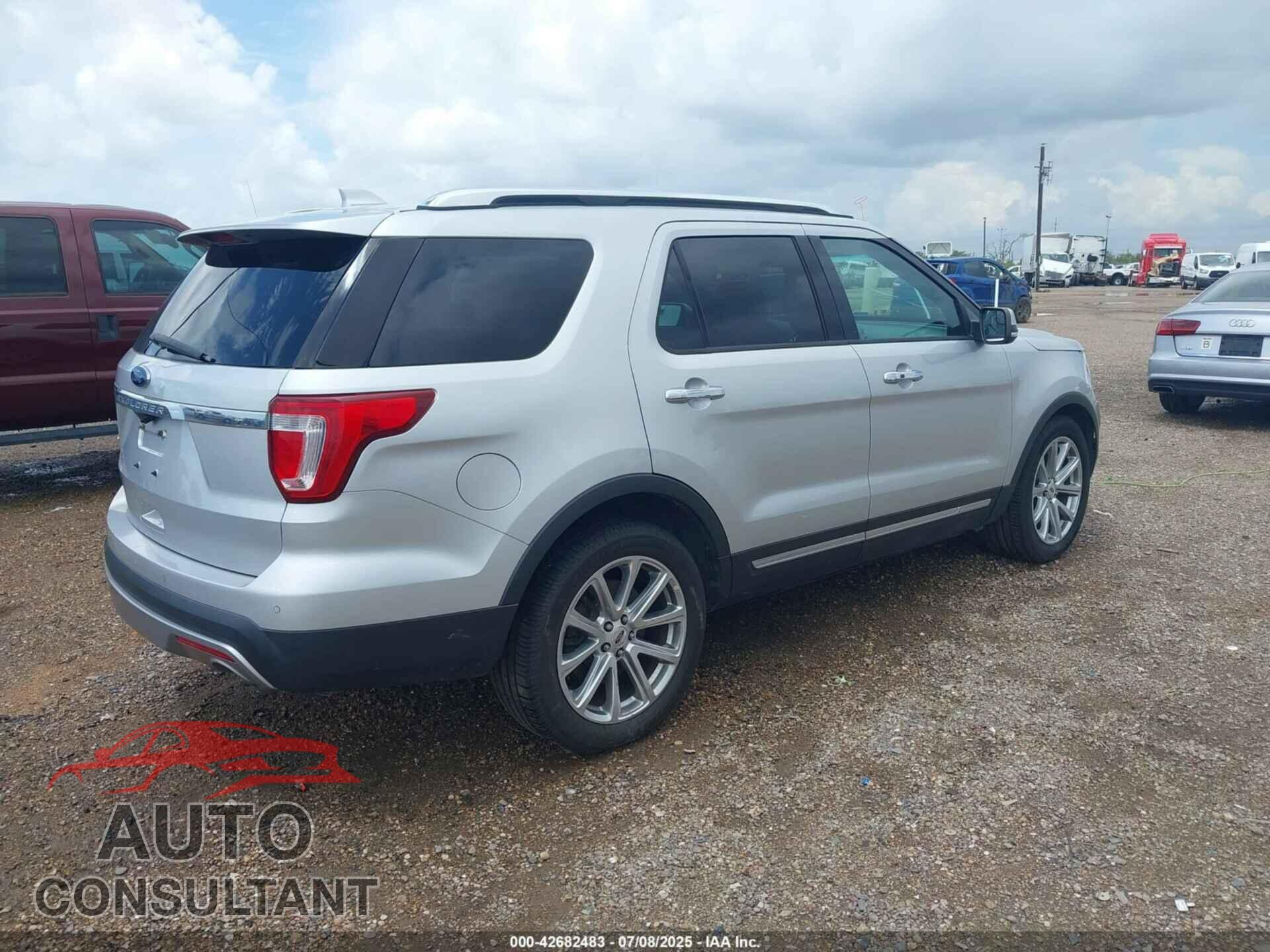 FORD EXPLORER 2017 - 1FM5K7F86HGB83554