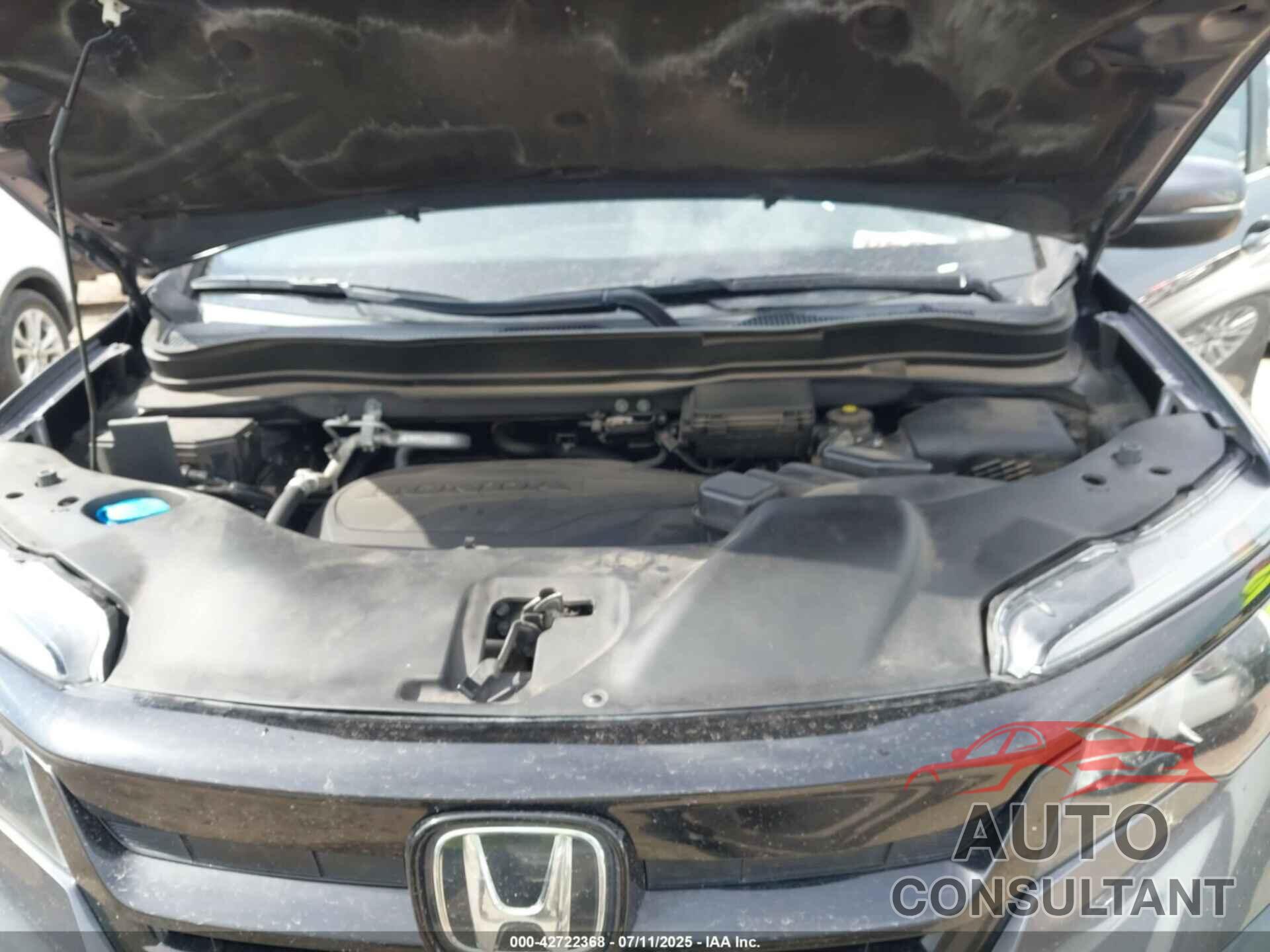 HONDA PILOT 2022 - 5FNYF5H24NB001326