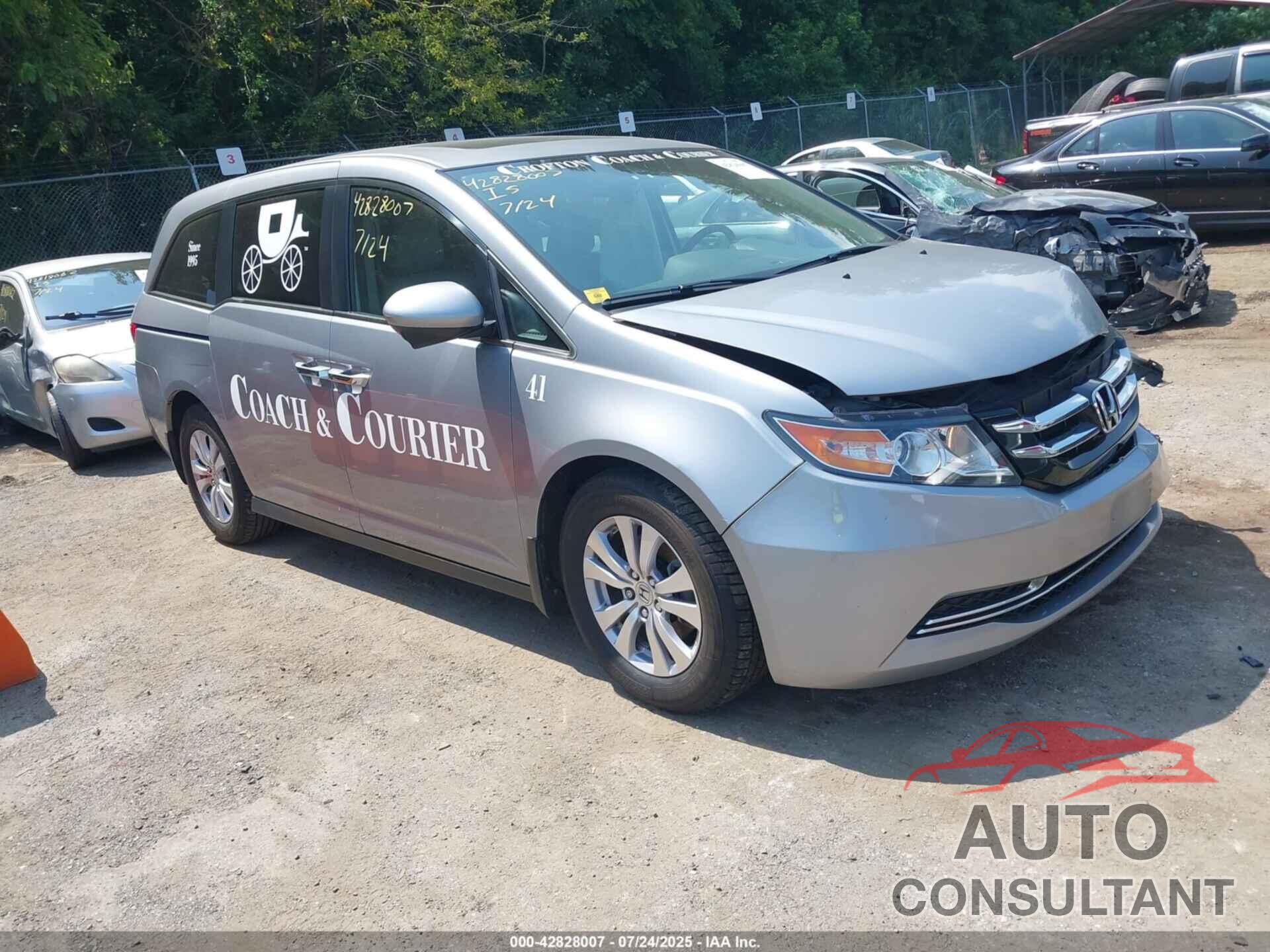 HONDA ODYSSEY 2016 - 5FNRL5H67GB148999