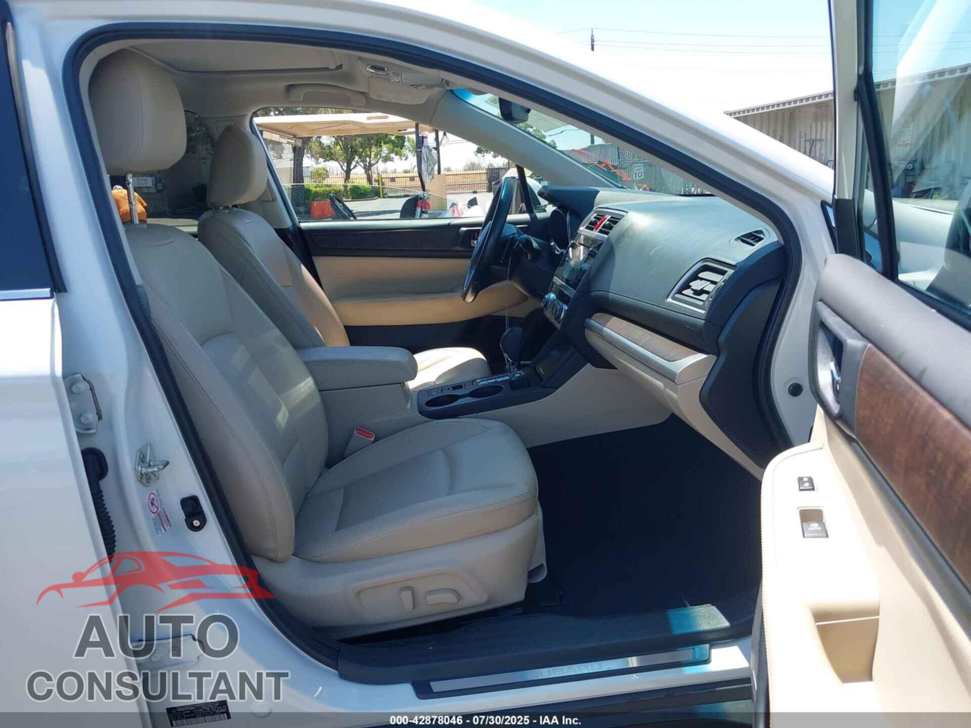 SUBARU OUTBACK 2016 - 4S4BSANC1G3249875