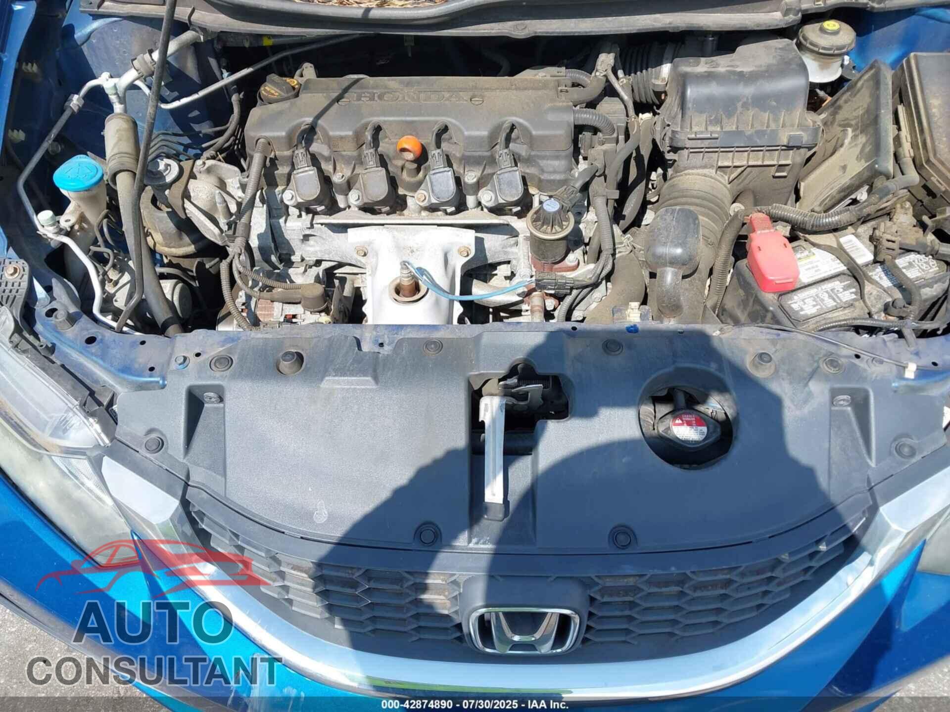 HONDA CIVIC 2013 - 19XFB2F50DE200716