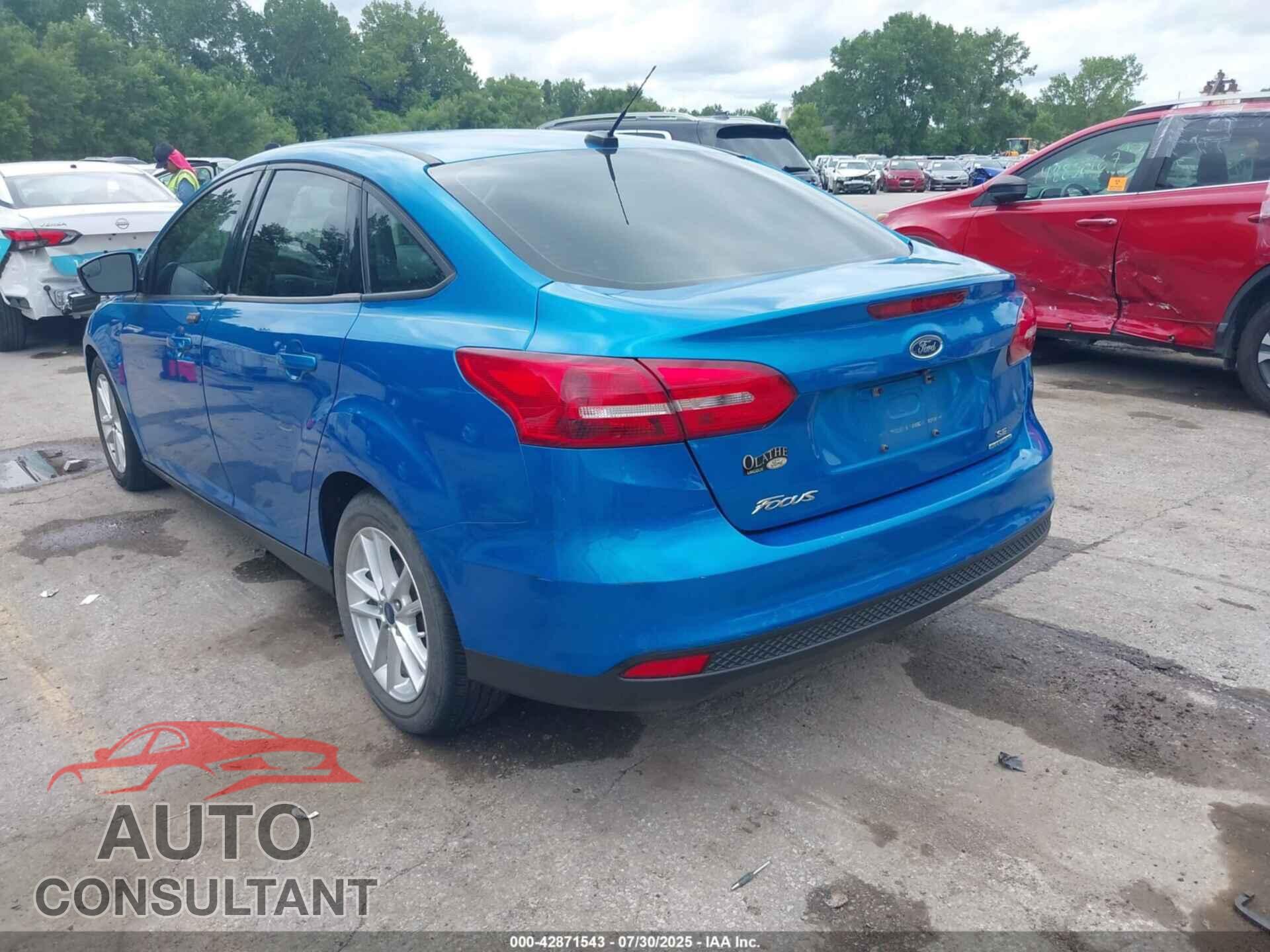 FORD FOCUS 2016 - 1FADP3F22GL361381