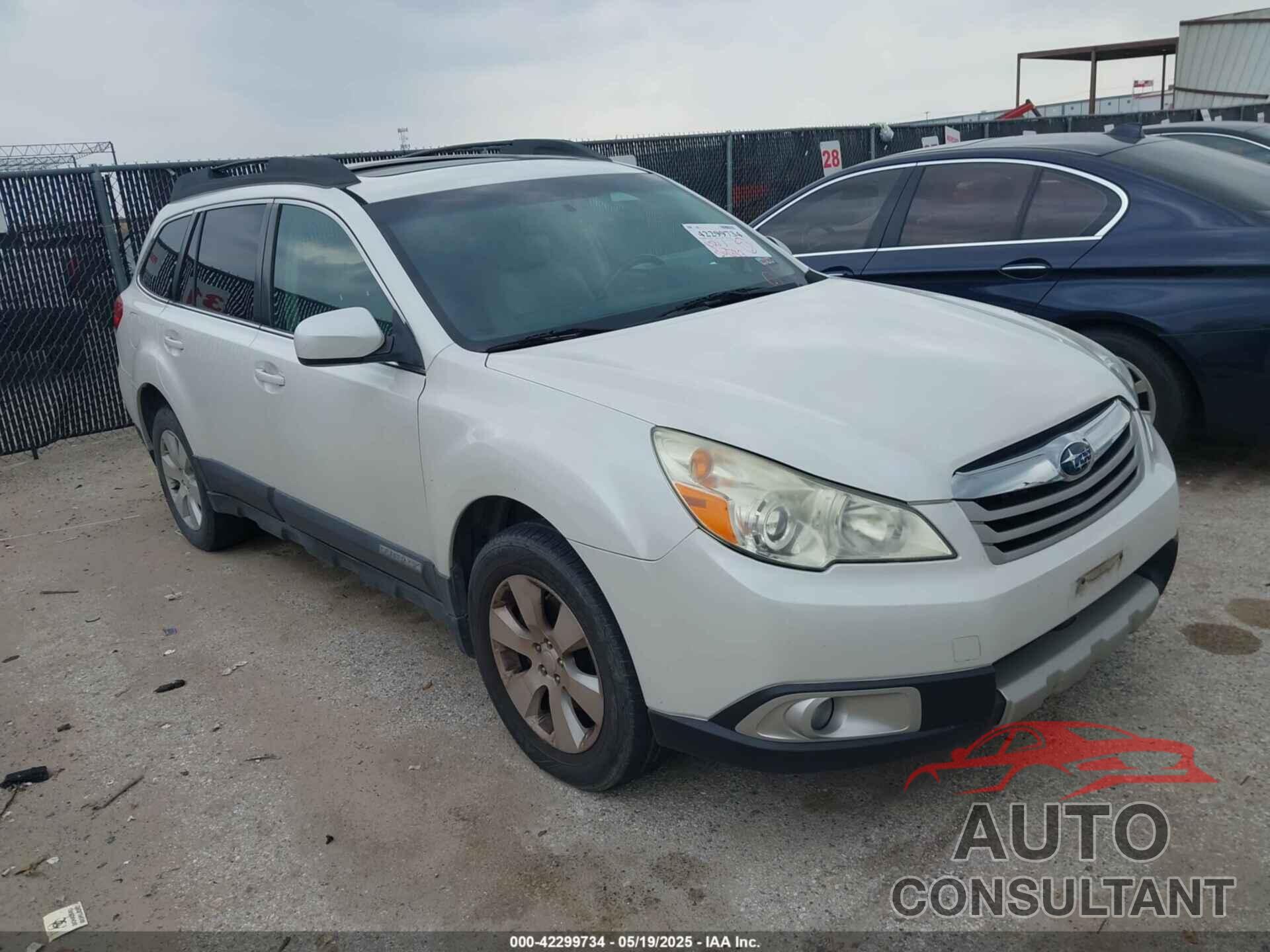 SUBARU OUTBACK 2011 - 4S4BREKC6B2341506