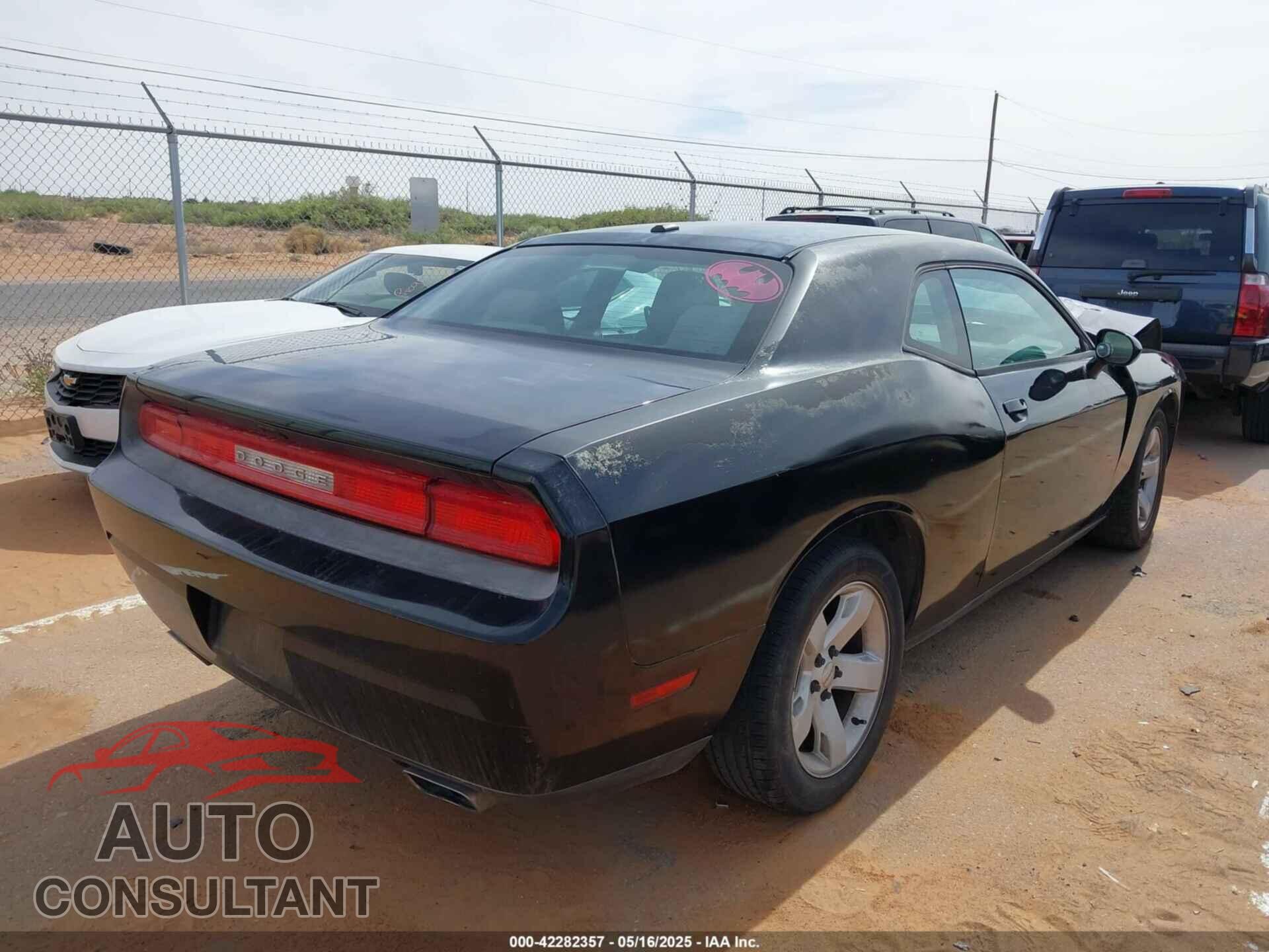 DODGE CHALLENGER 2013 - 2C3CDYAG8DH578638