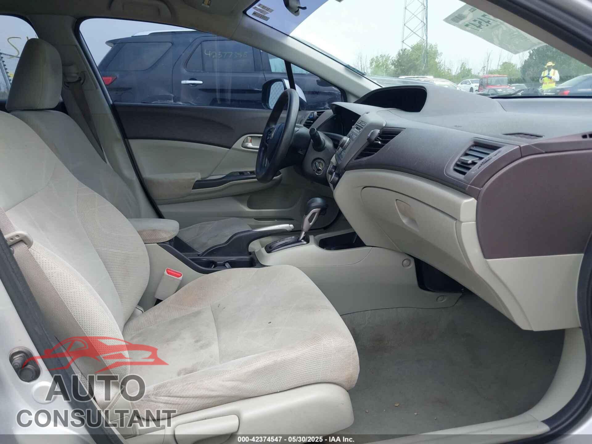 HONDA CIVIC 2012 - 19XFB2F53CE044735