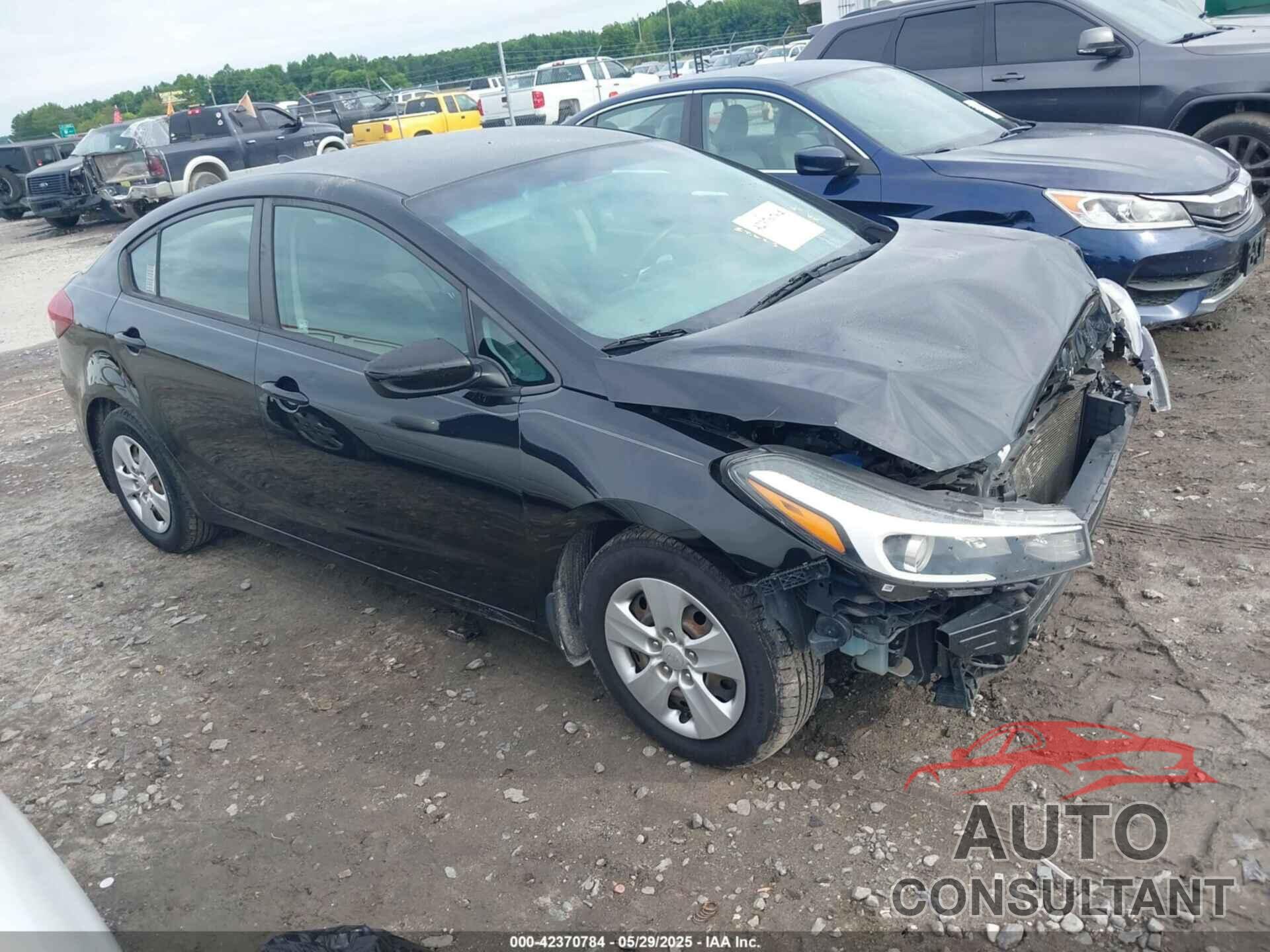 KIA FORTE 2017 - 3KPFK4A79HE048560