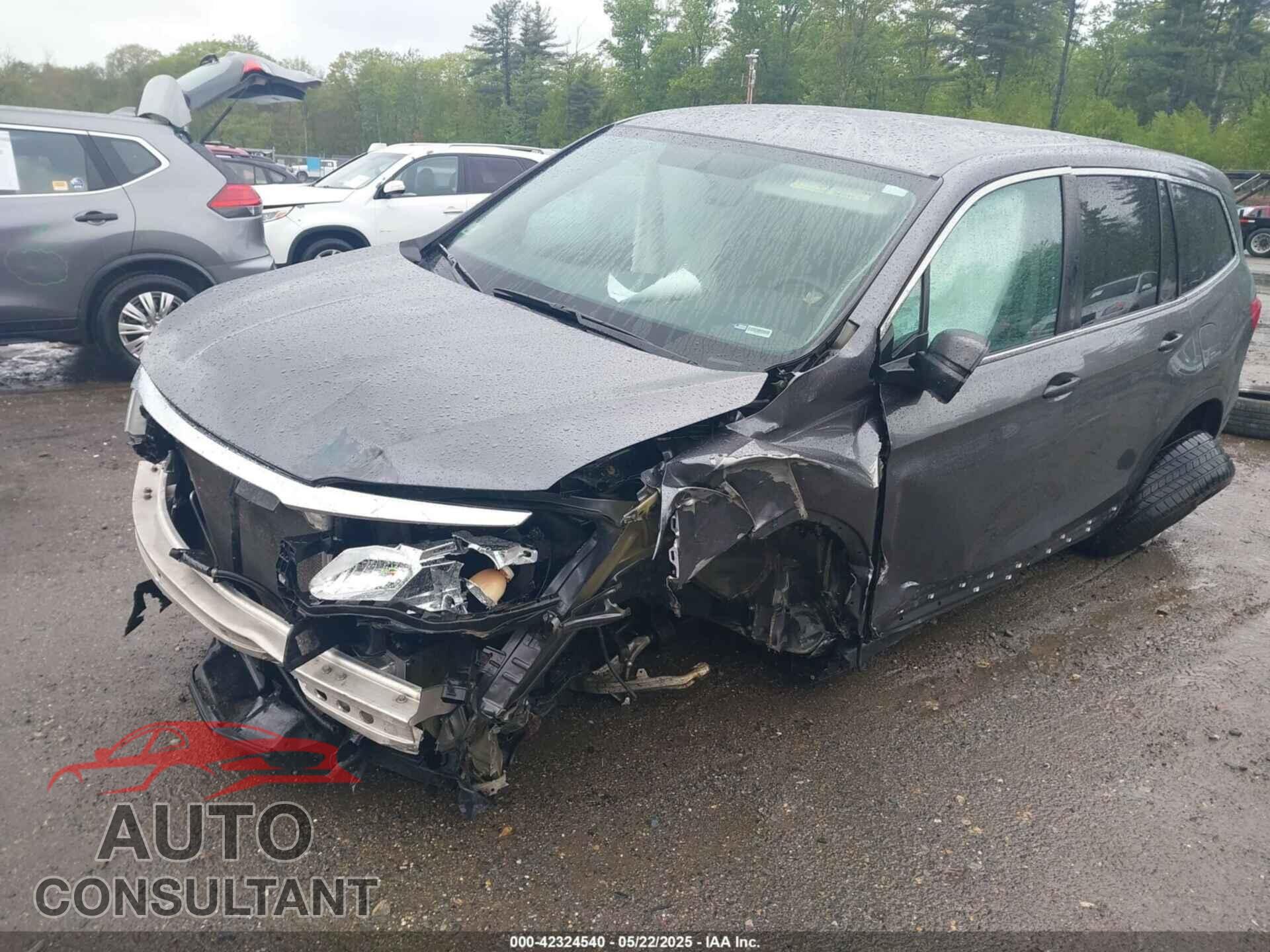 HONDA PILOT 2017 - 5FNYF6H10HB083749