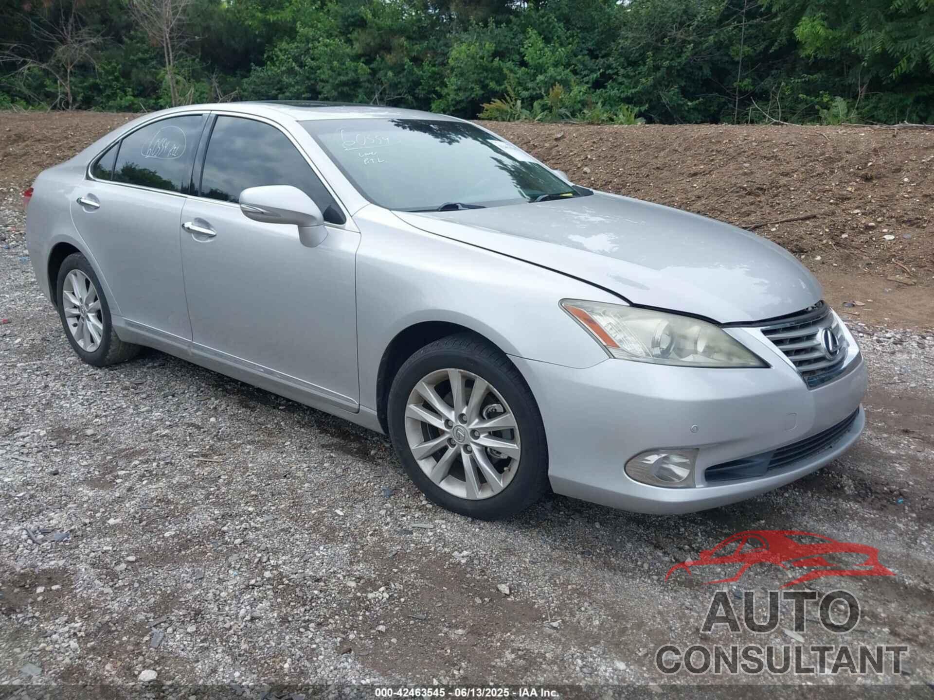 LEXUS ES 350 2010 - JTHBK1EG4A2345891