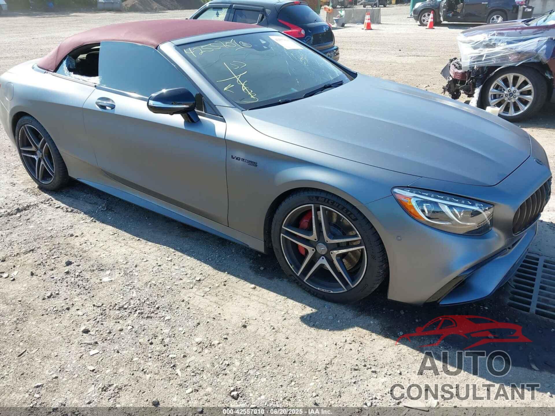 MERCEDES-BENZ AMG S 63 2019 - WDDXK8JB5KA035823