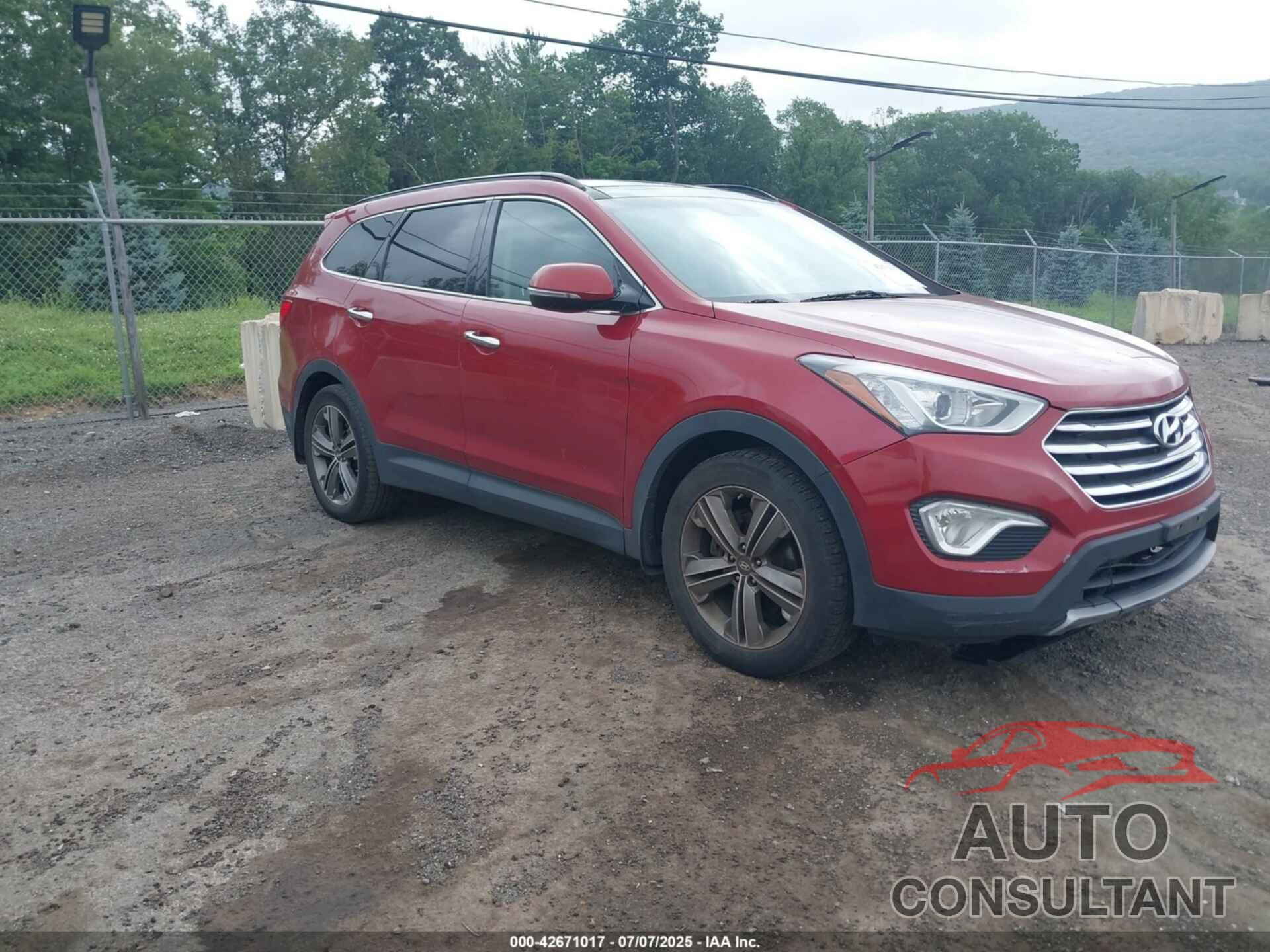 HYUNDAI SANTA FE 2014 - KM8SRDHF1EU061884