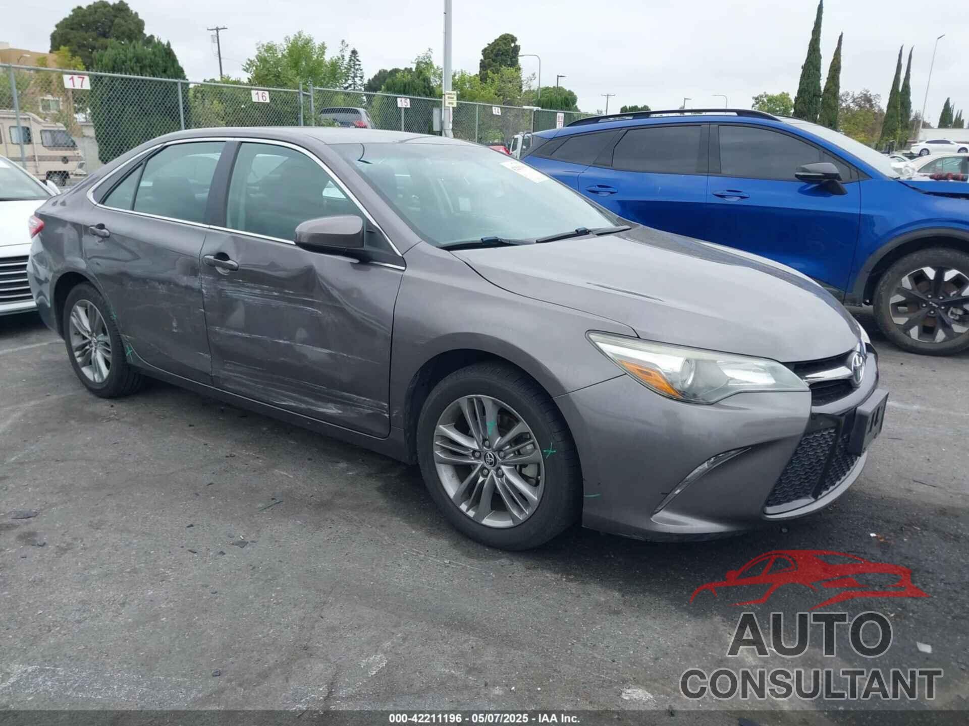 TOYOTA CAMRY 2015 - 4T1BF1FK2FU893100