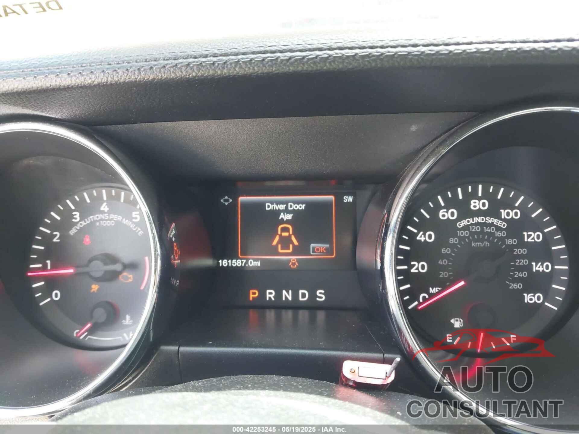FORD MUSTANG 2016 - 1FA6P8AM4G5260023